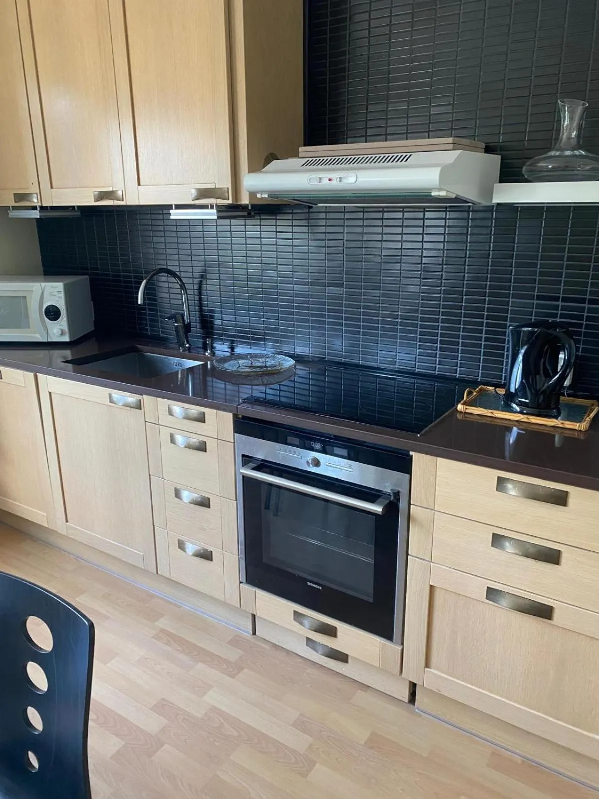 Kitchen or kitchenette in Hotel Kiljava