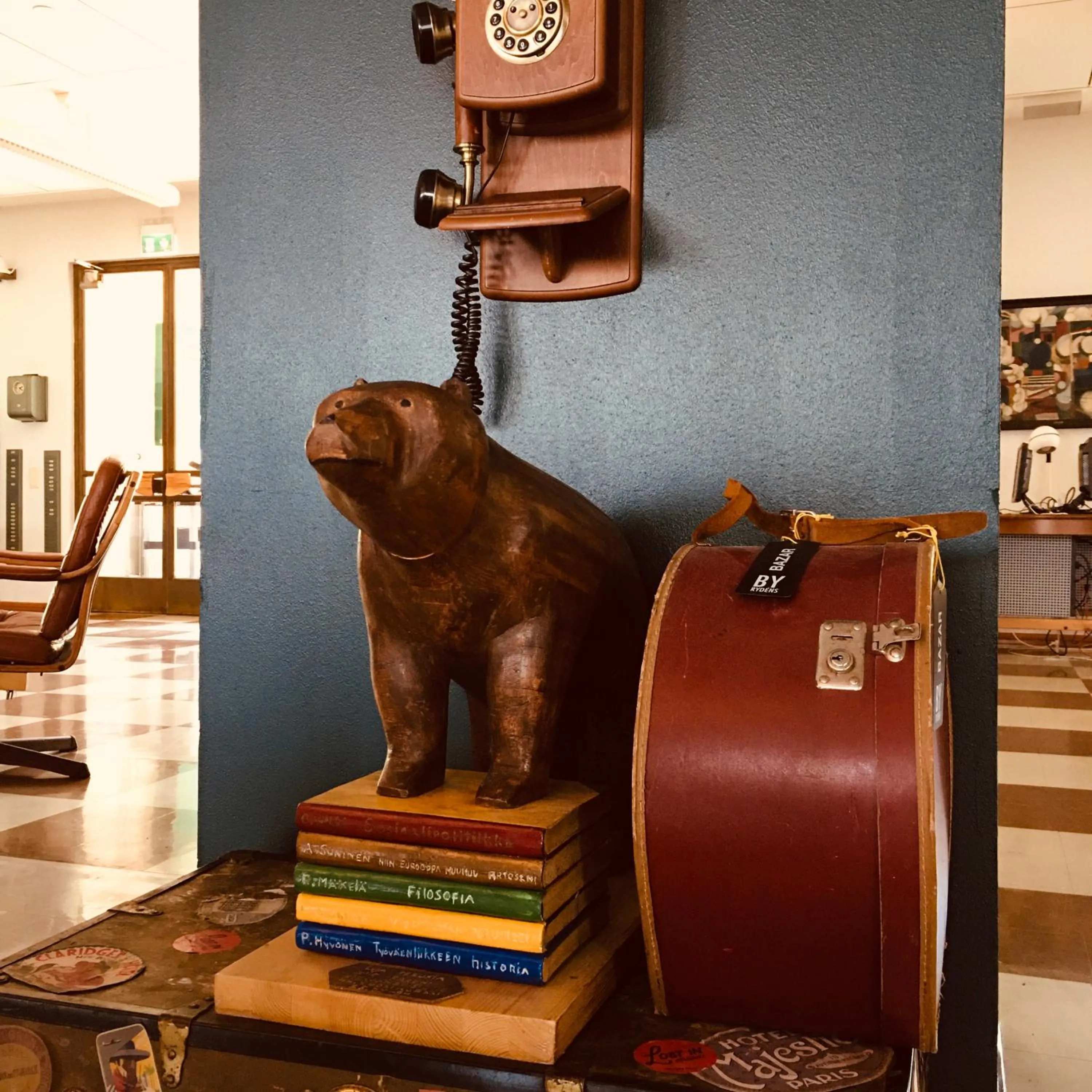 Decorative detail in Hotel Kiljava