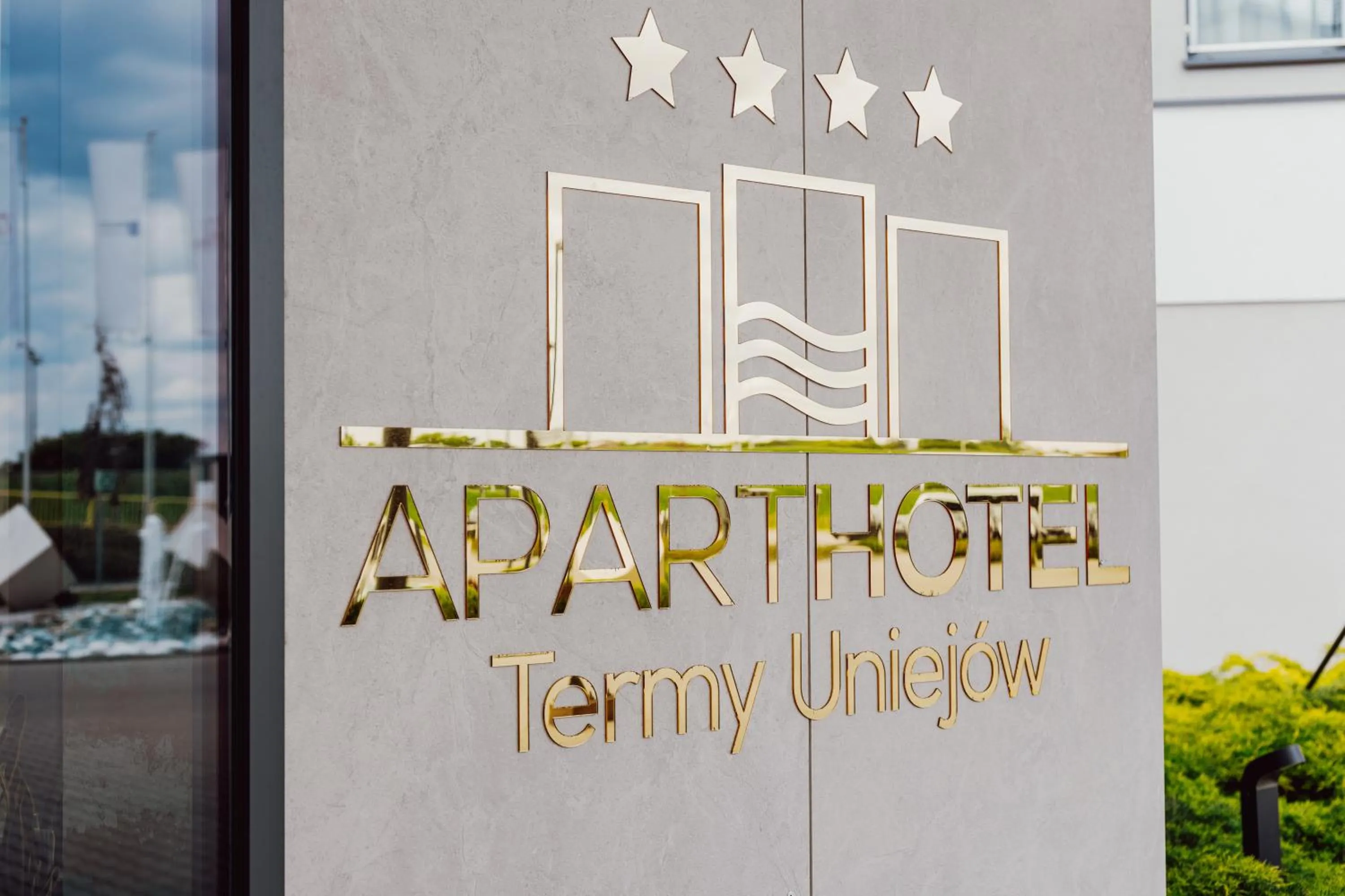 Property building in Aparthotel Termy Uniejów