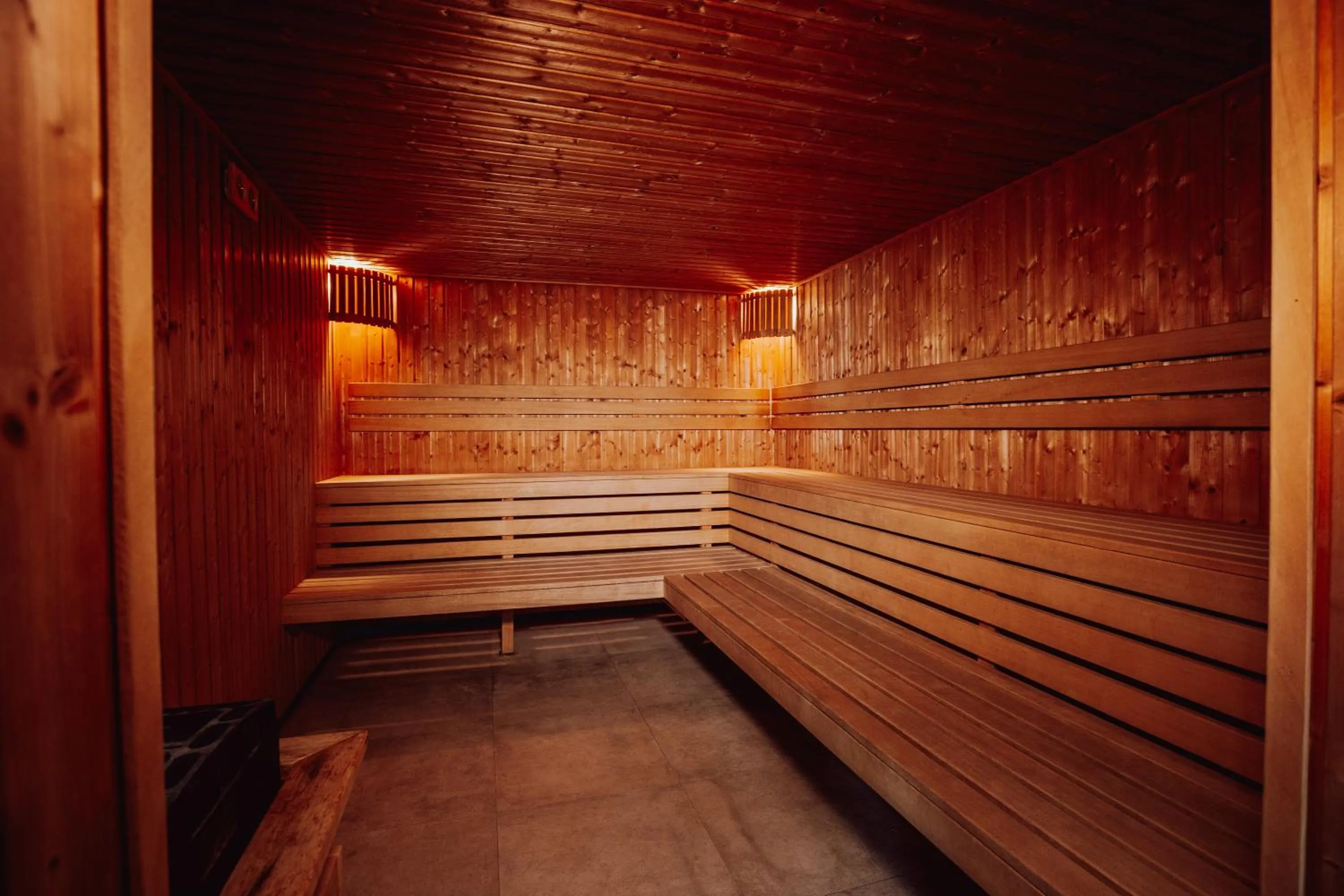 Sauna in Aparthotel Termy Uniejów