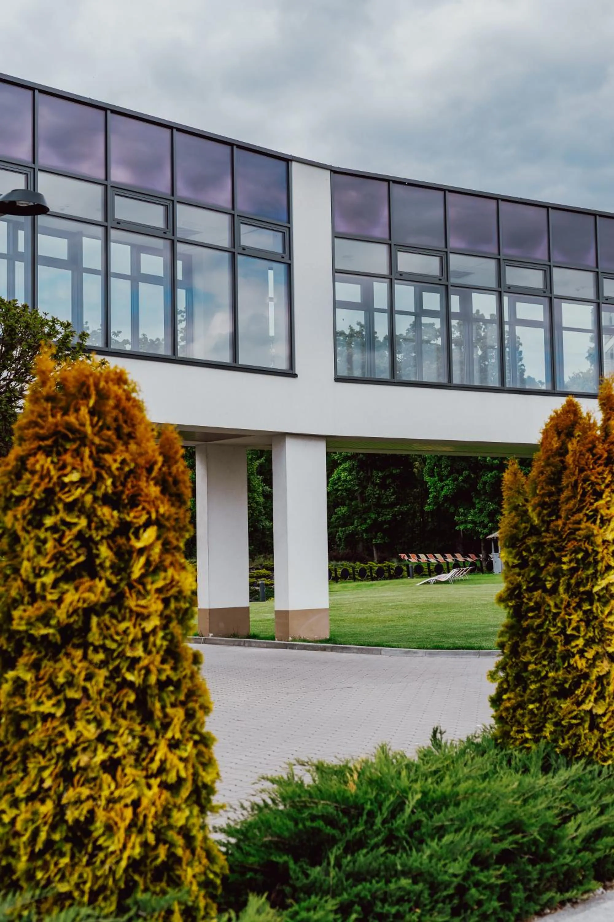 Property building in Aparthotel Termy Uniejów