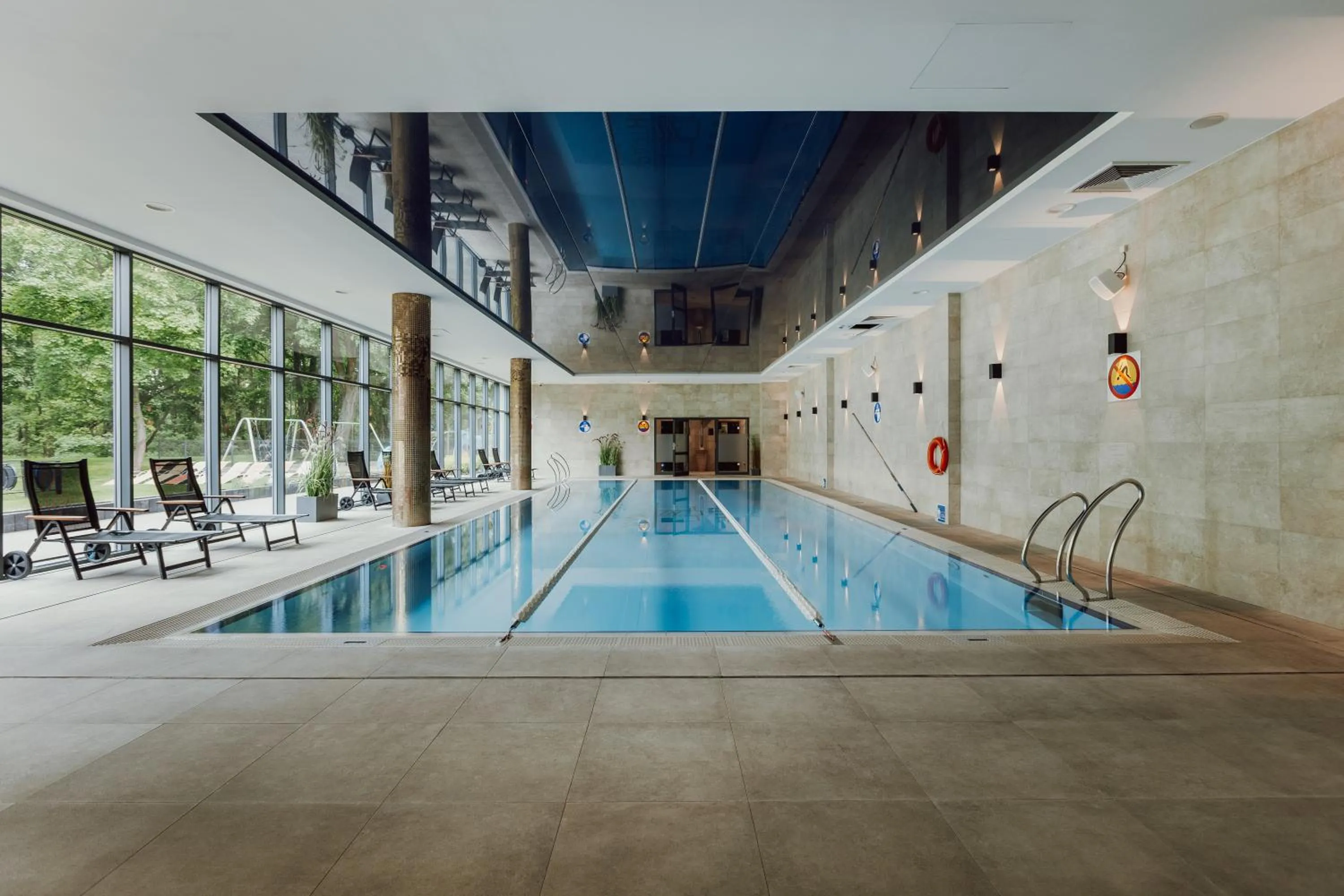 Pool view in Aparthotel Termy Uniejów