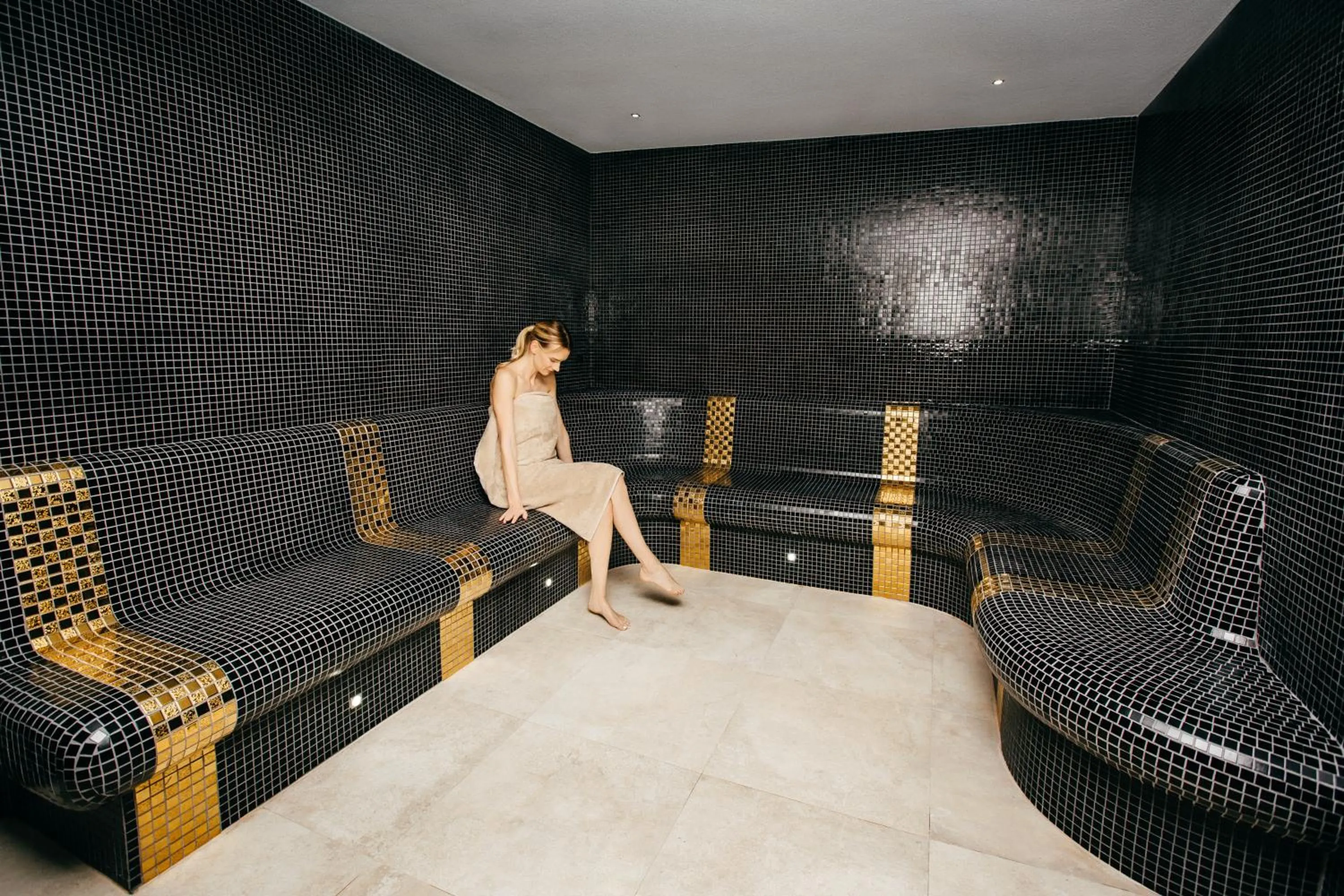 Sauna in Aparthotel Termy Uniejów