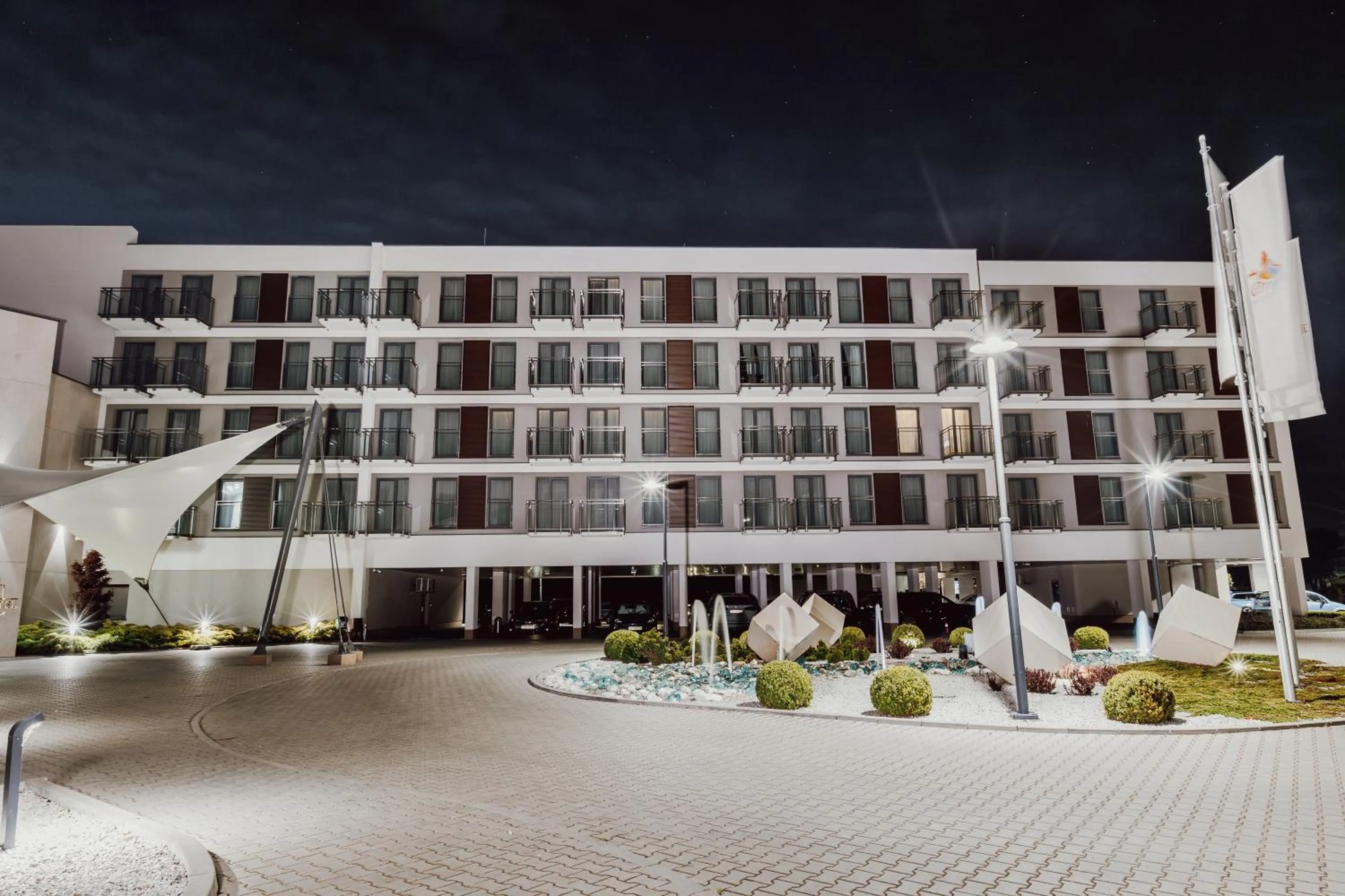 Property building in Aparthotel Termy Uniejów