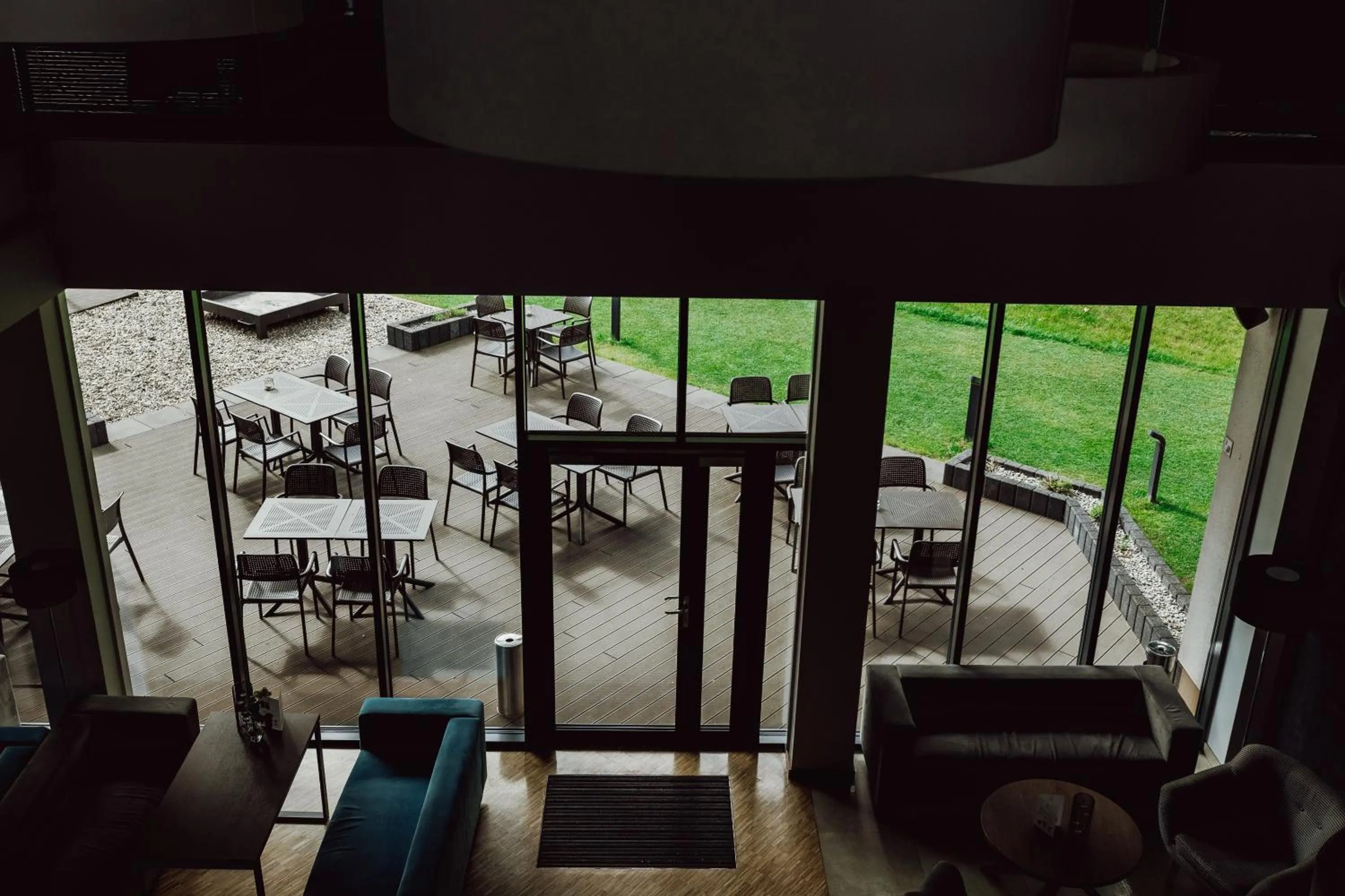 Patio in Aparthotel Termy Uniejów