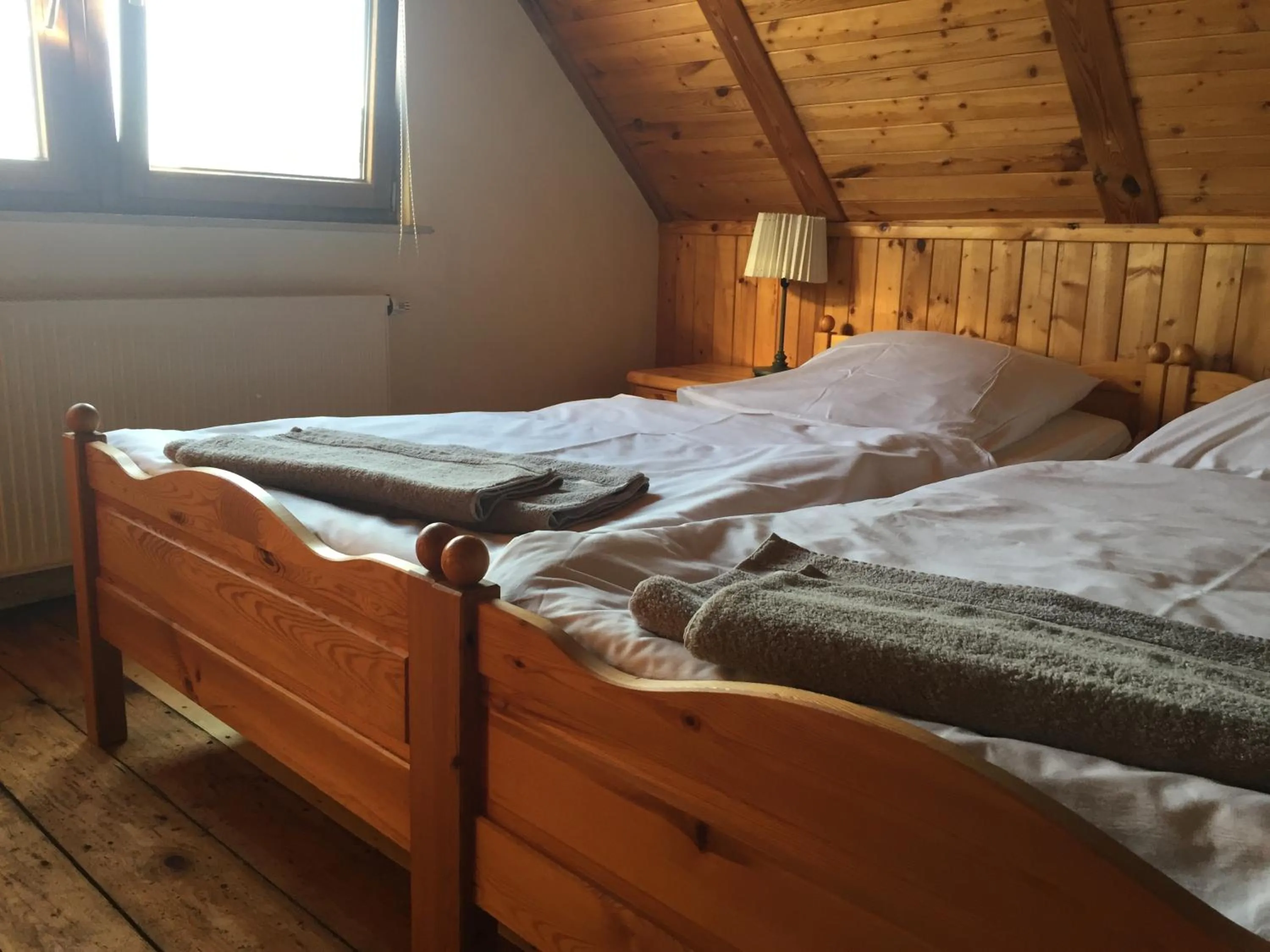 Bedroom, Bed in Pension Grandel