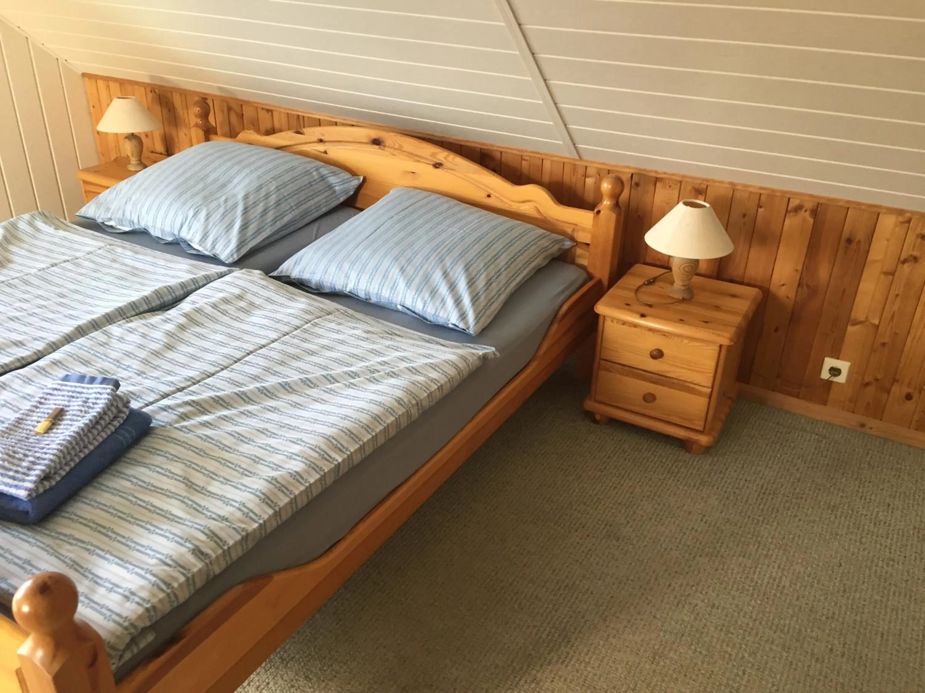 Bed in Pension Grandel