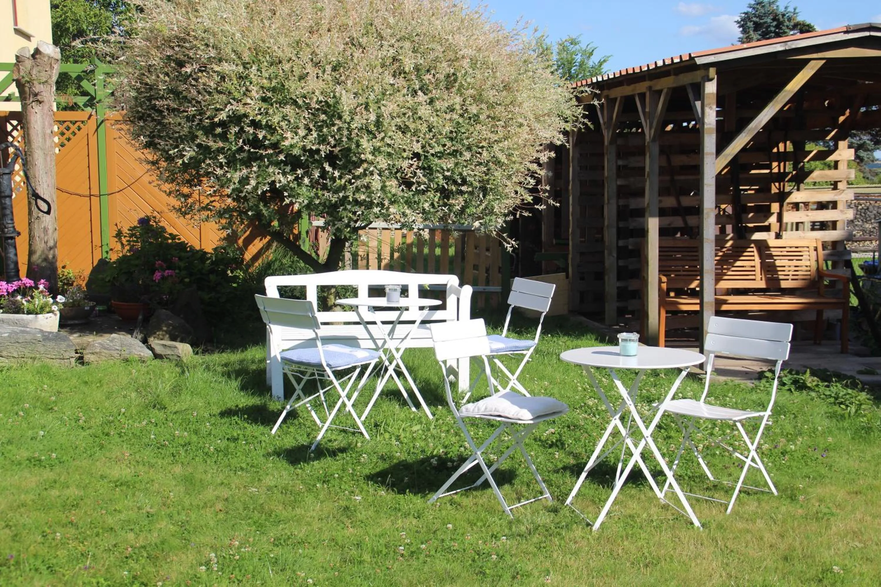 Garden in Pension Grandel