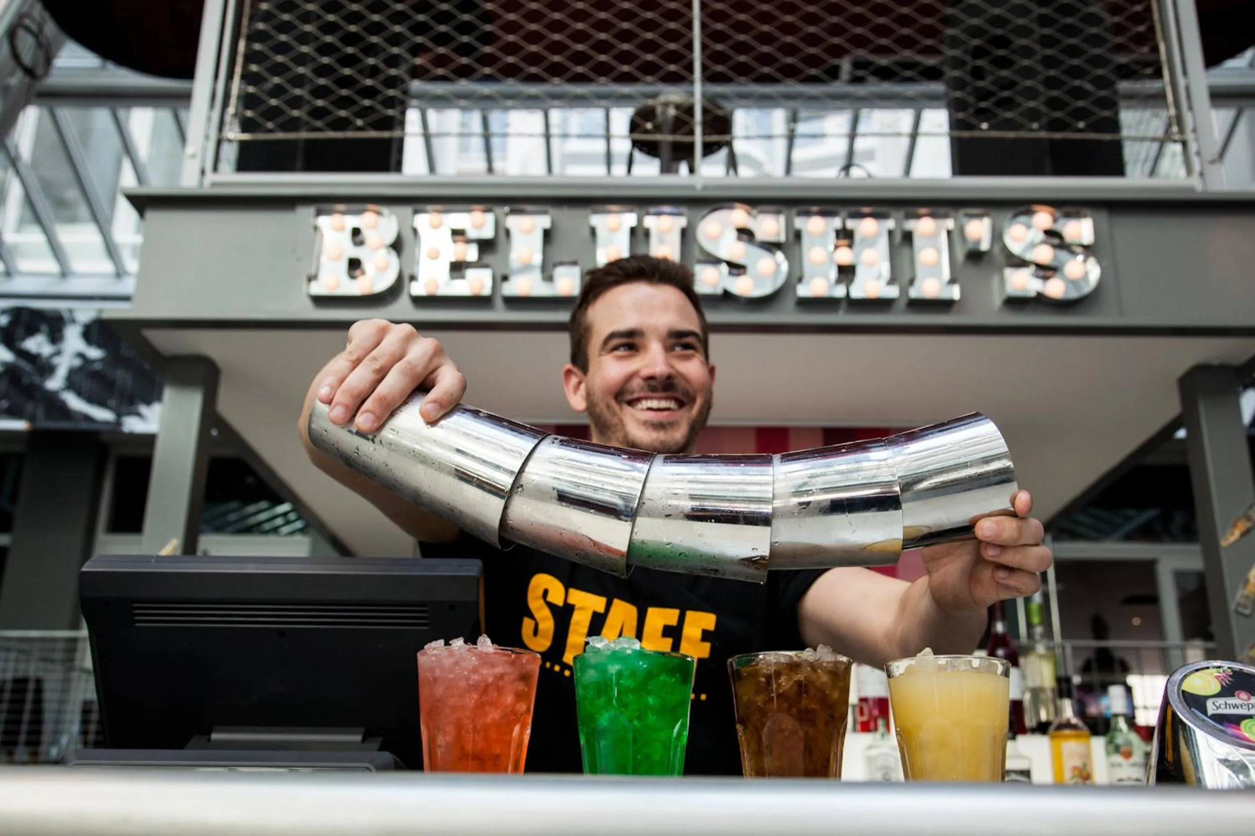 Alcoholic drinks in St Christopher's Inn Paris - Gare du Nord