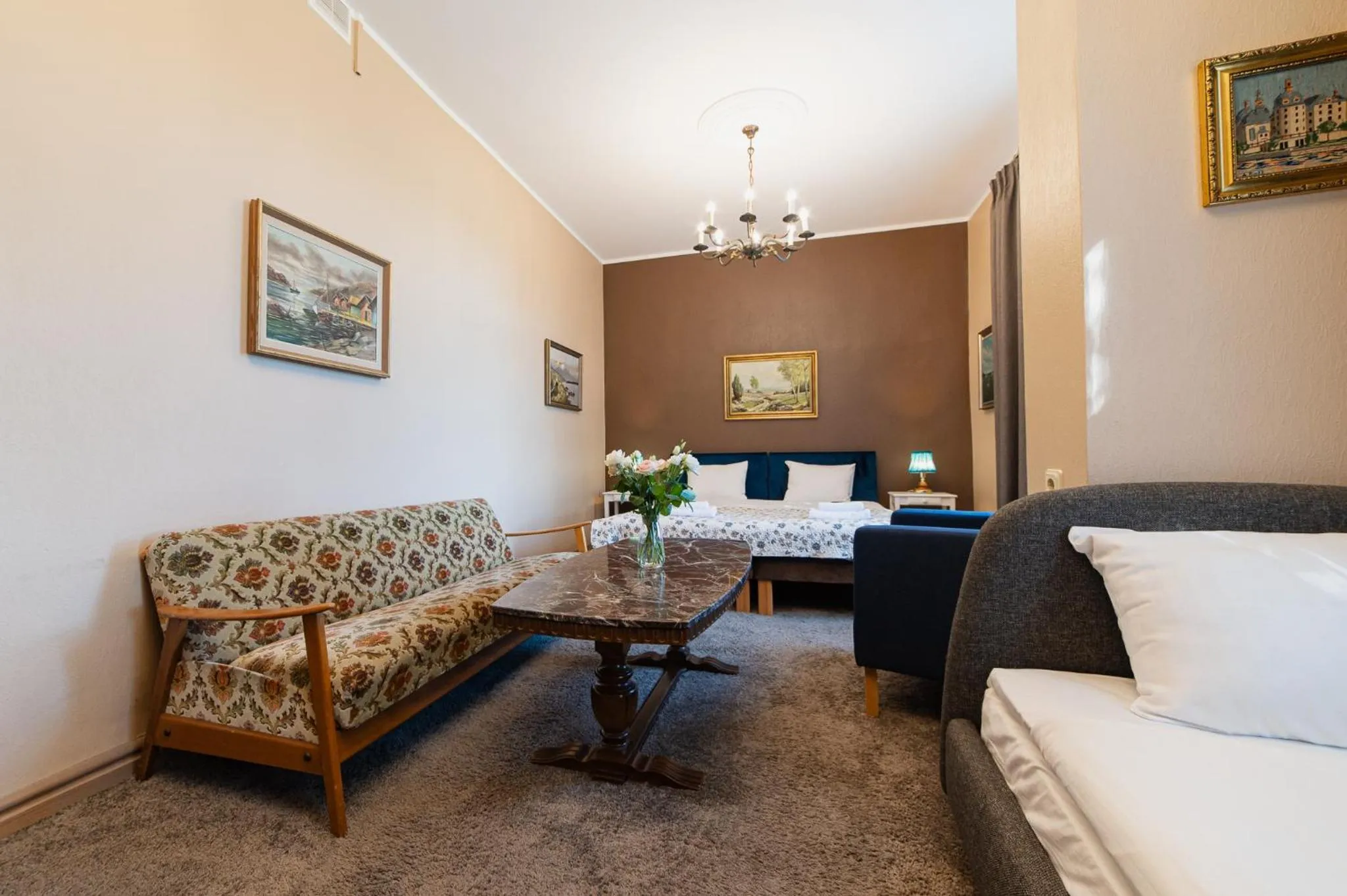 Bed in Boutique Hotel Virkas muiža