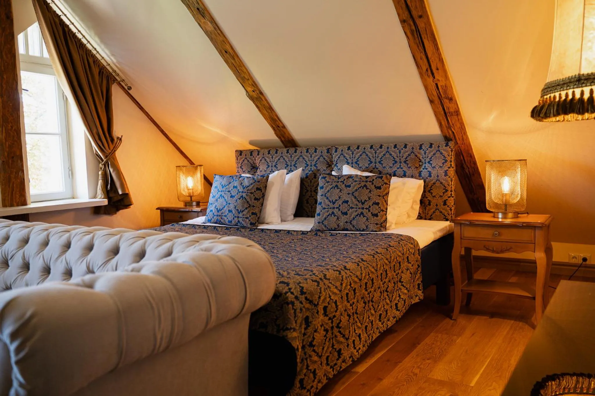 Bed in Boutique Hotel Virkas muiža