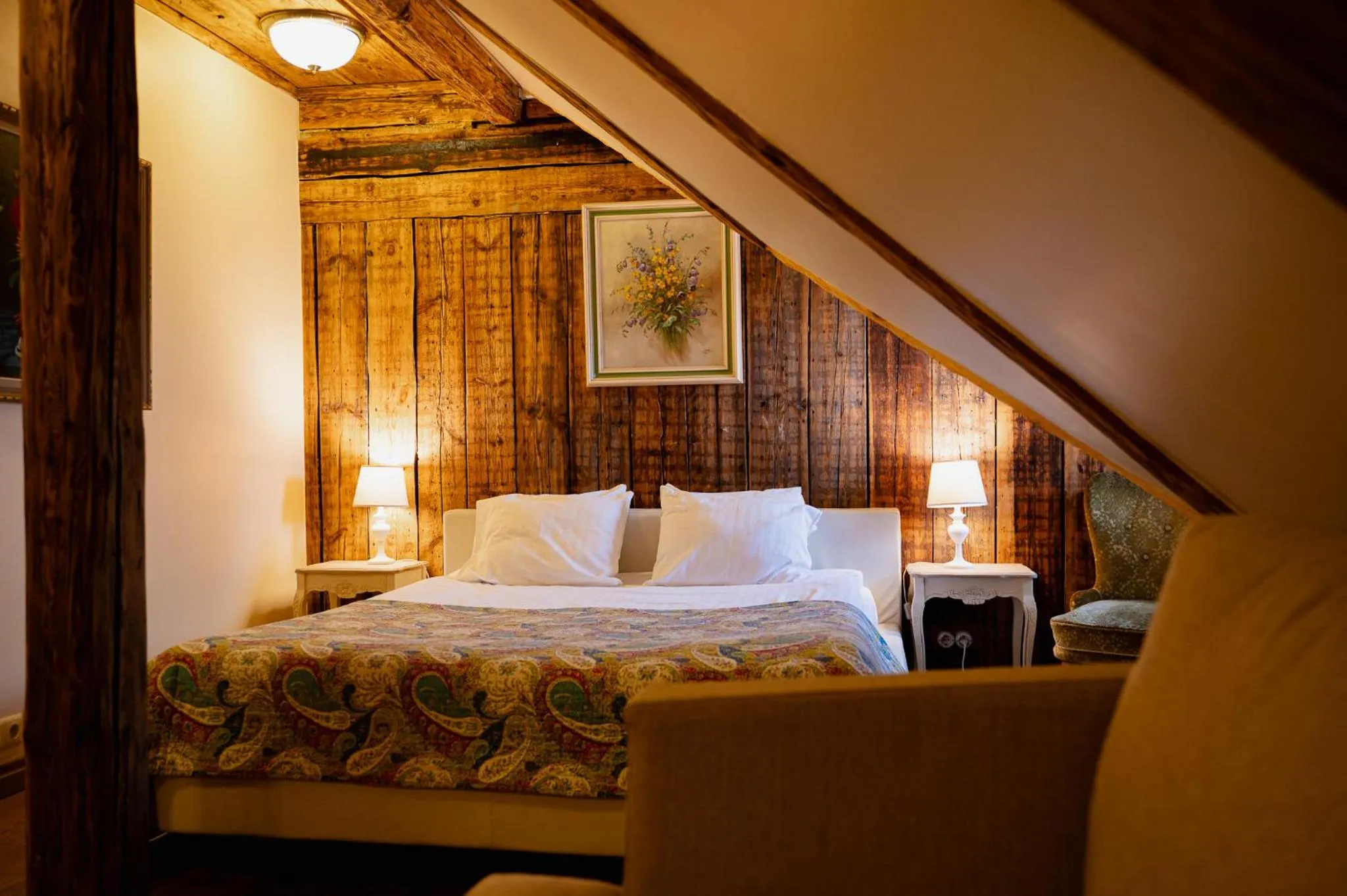 Bed in Boutique Hotel Virkas muiža