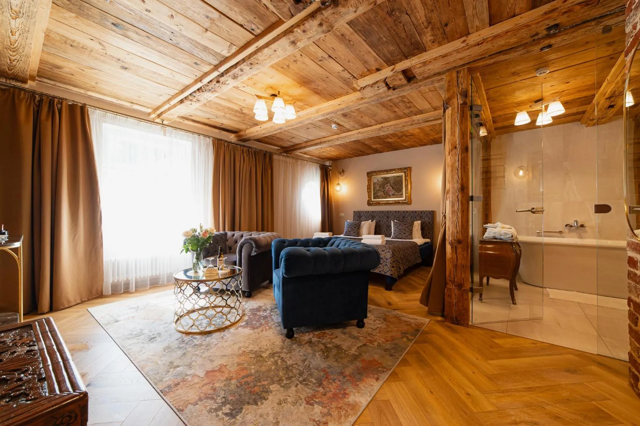 Bed in Boutique Hotel Virkas muiža