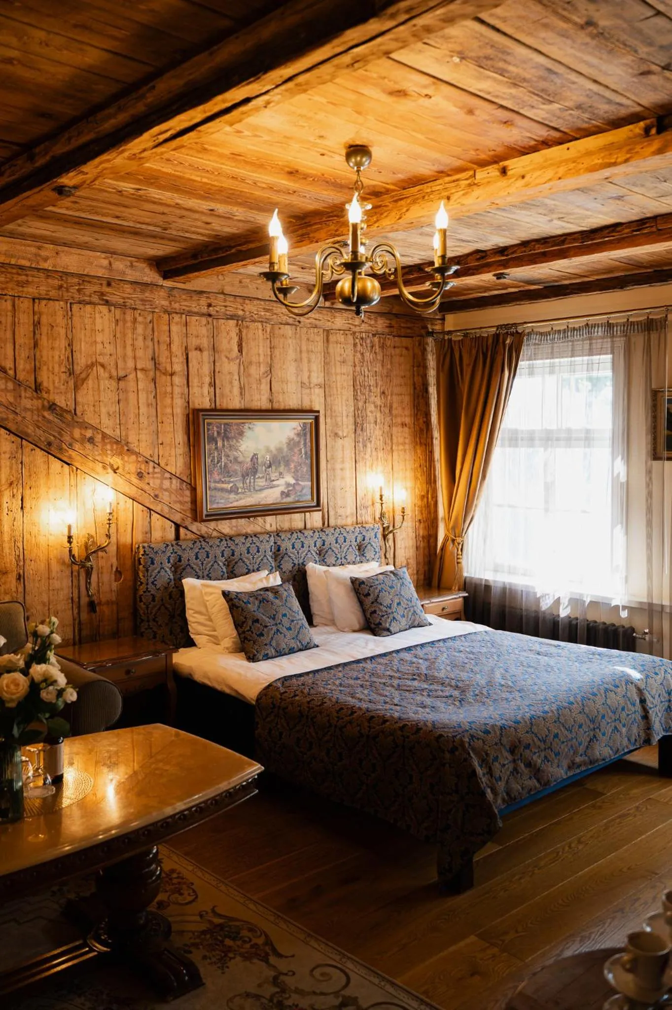 Bed in Boutique Hotel Virkas muiža