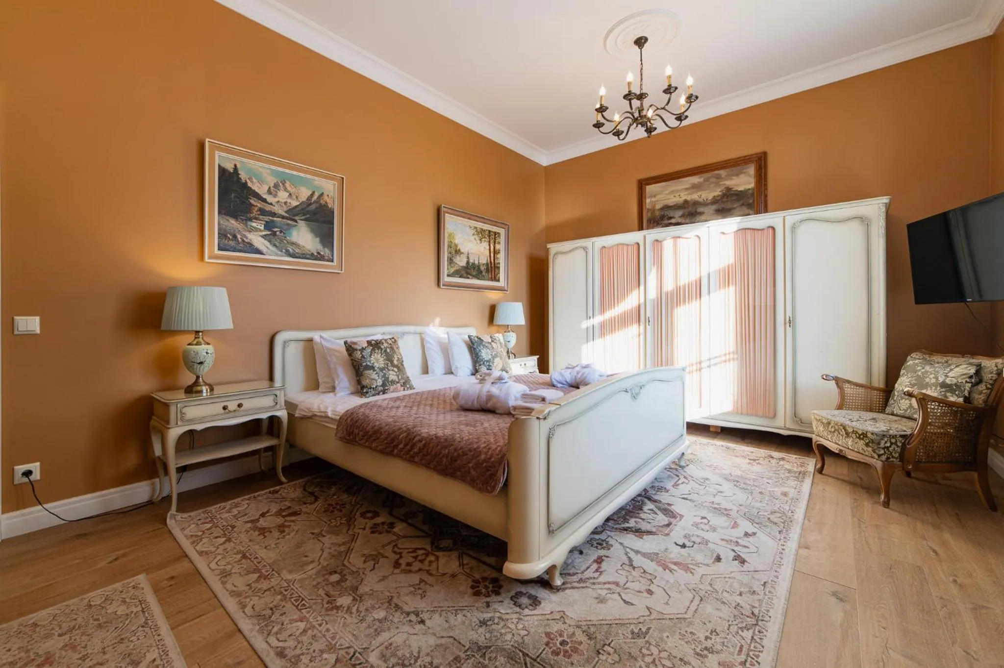 Bed in Boutique Hotel Virkas muiža