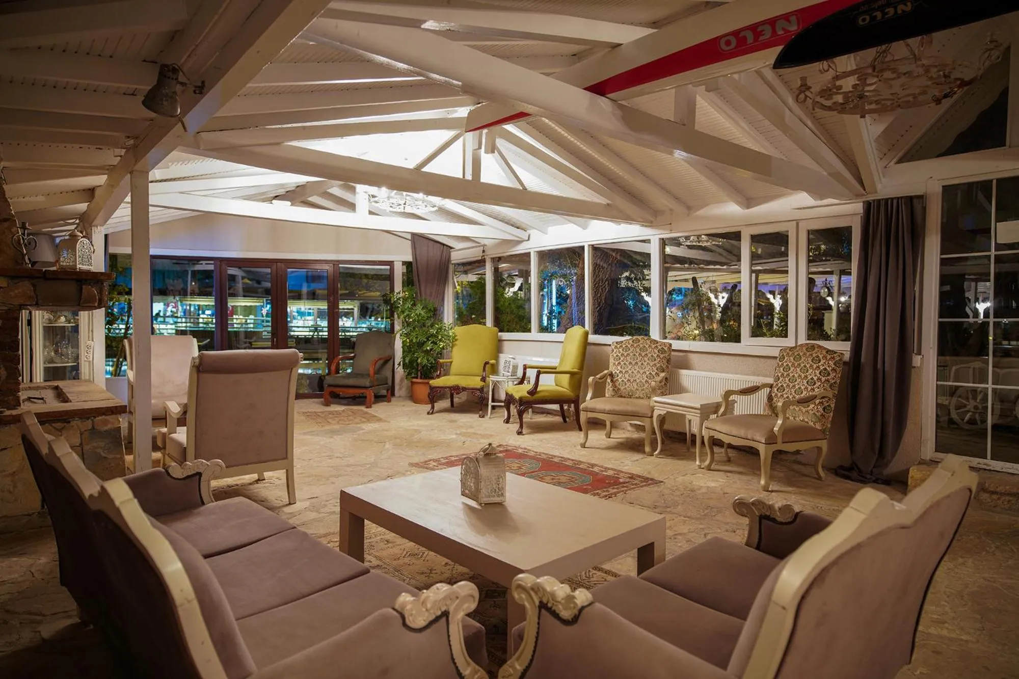 Seating area in Ağva Acquaverde Otel