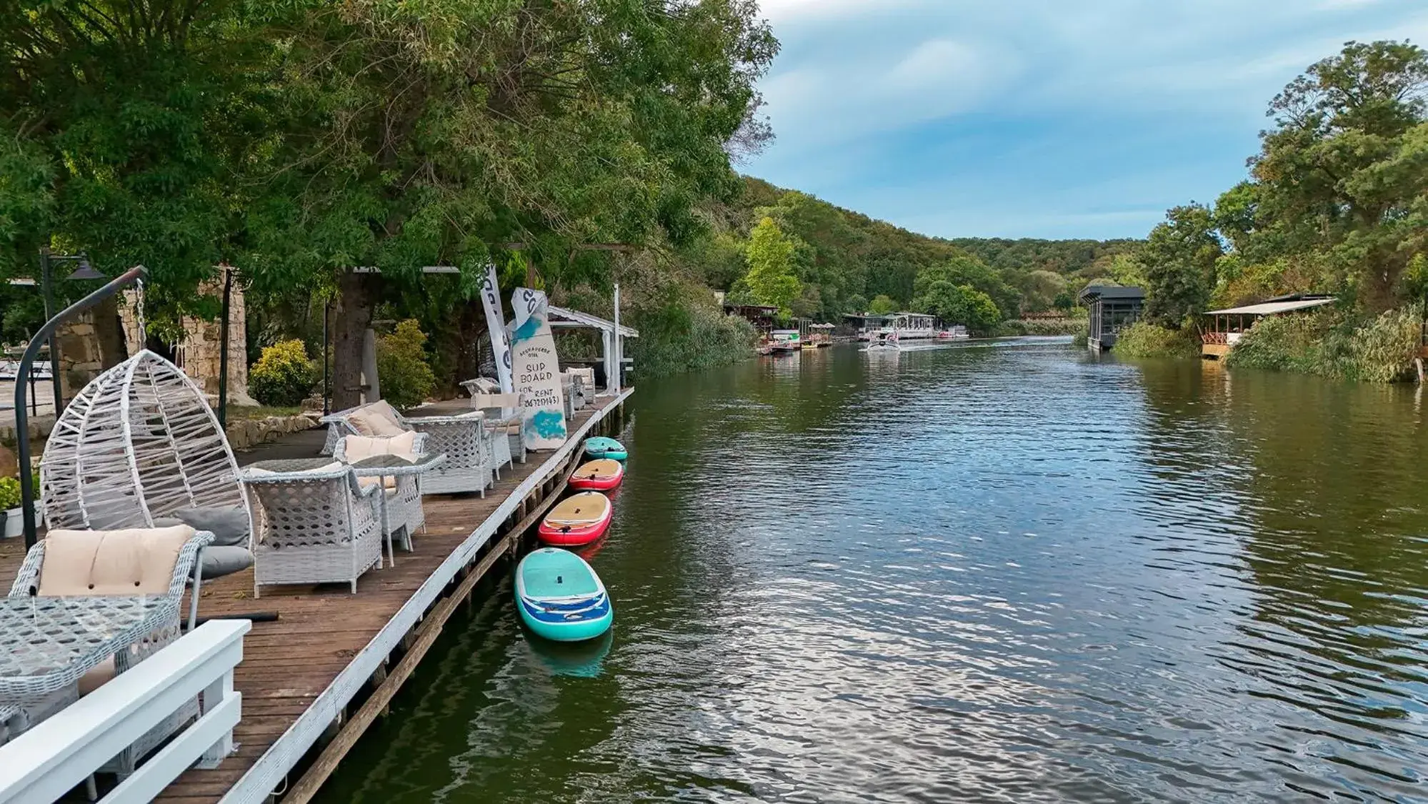 River view in Ağva Acquaverde Otel River view in Ağva Acquaverde Otel