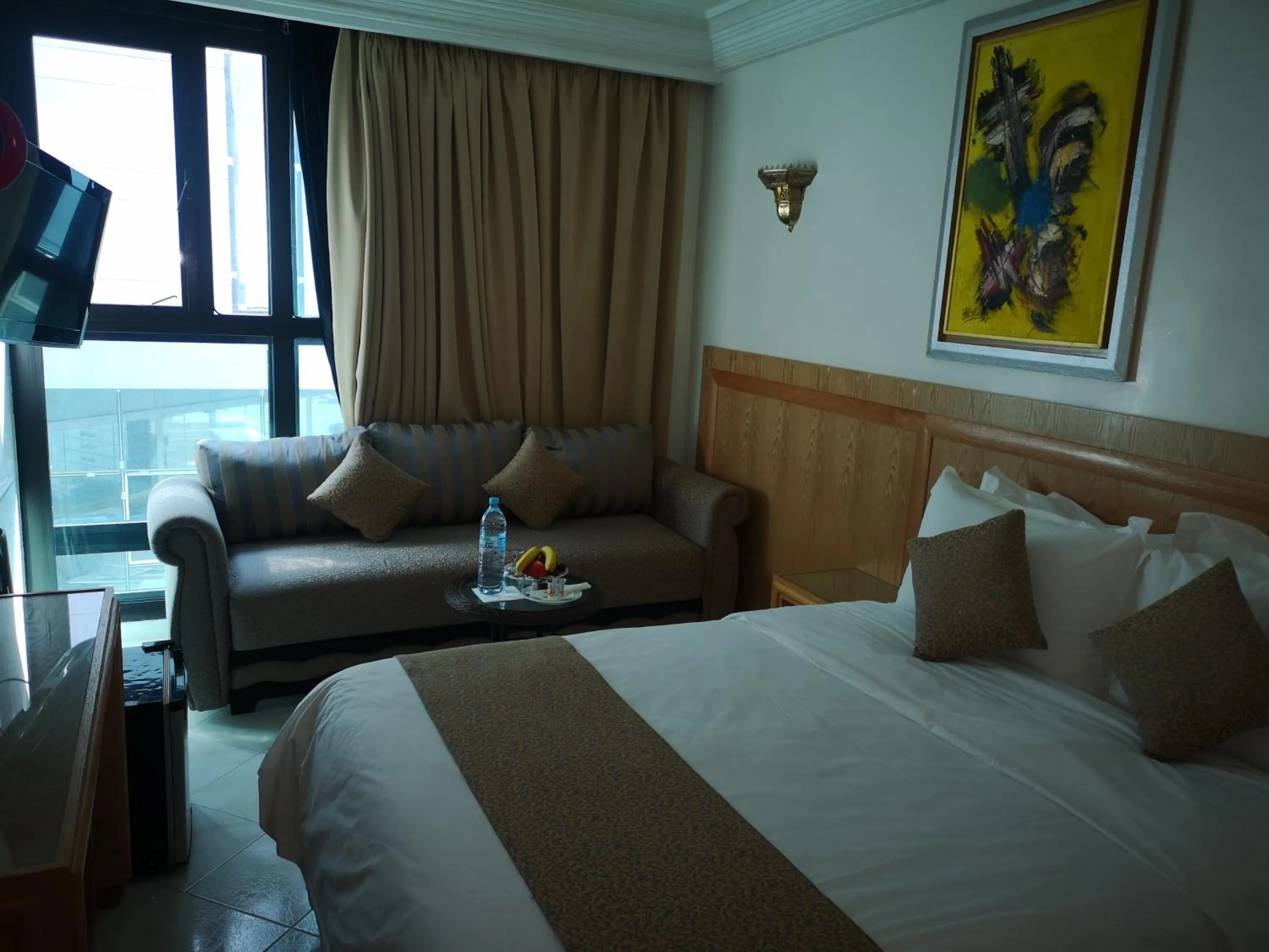 Bed in Majliss Hotel Downtown