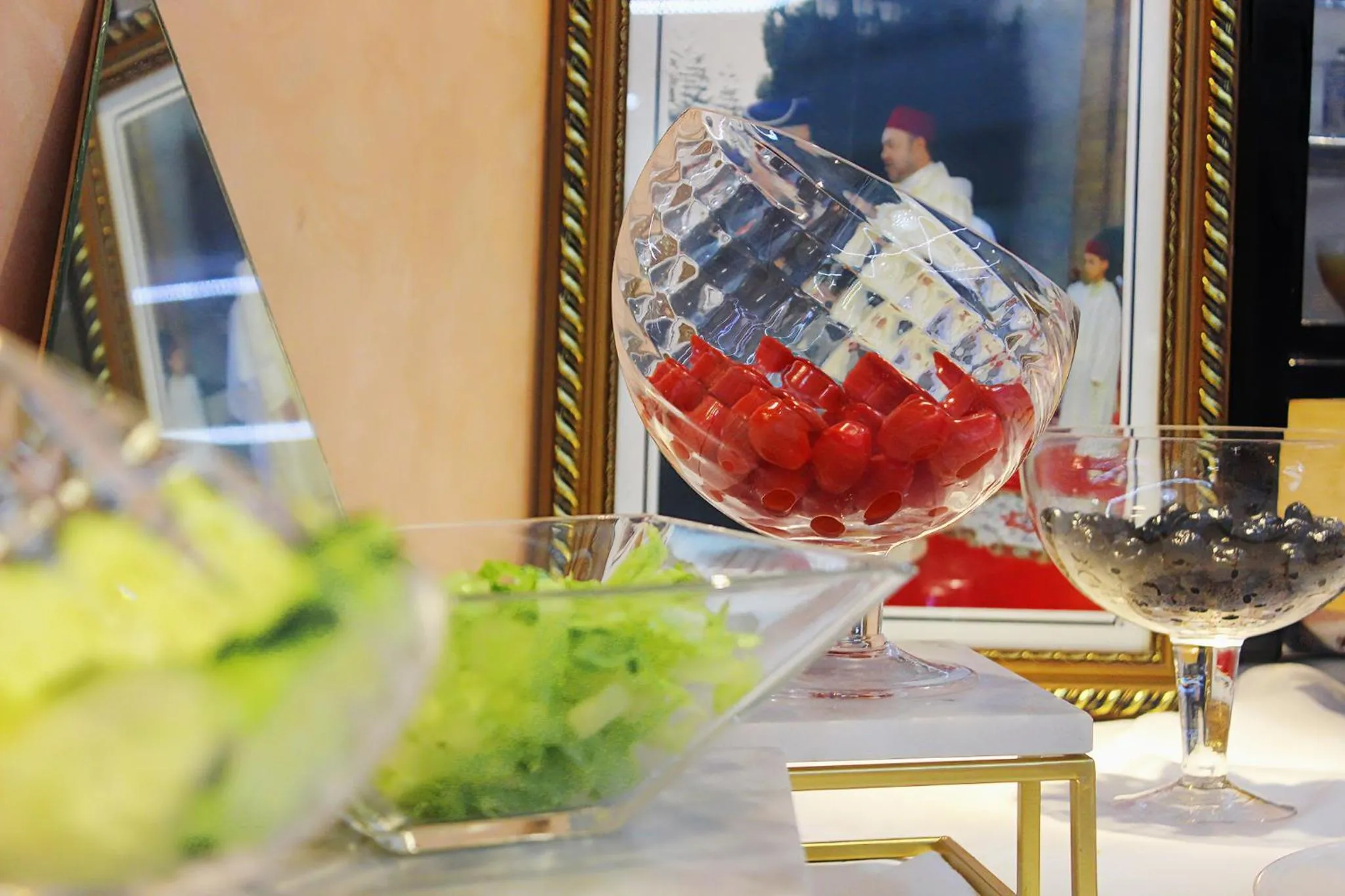 Food in Majliss Hotel Downtown