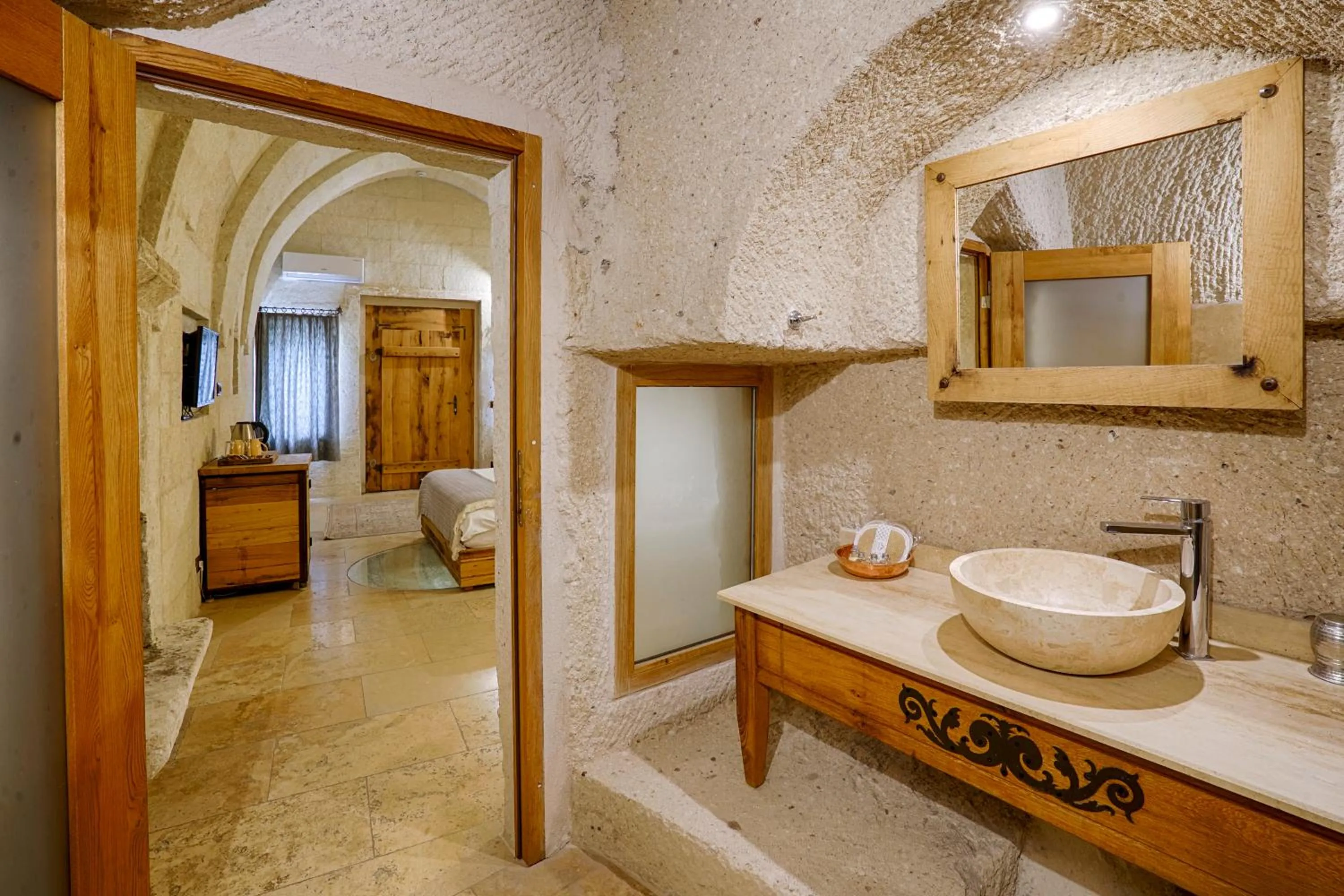 Bathroom in Design Cave Hotel