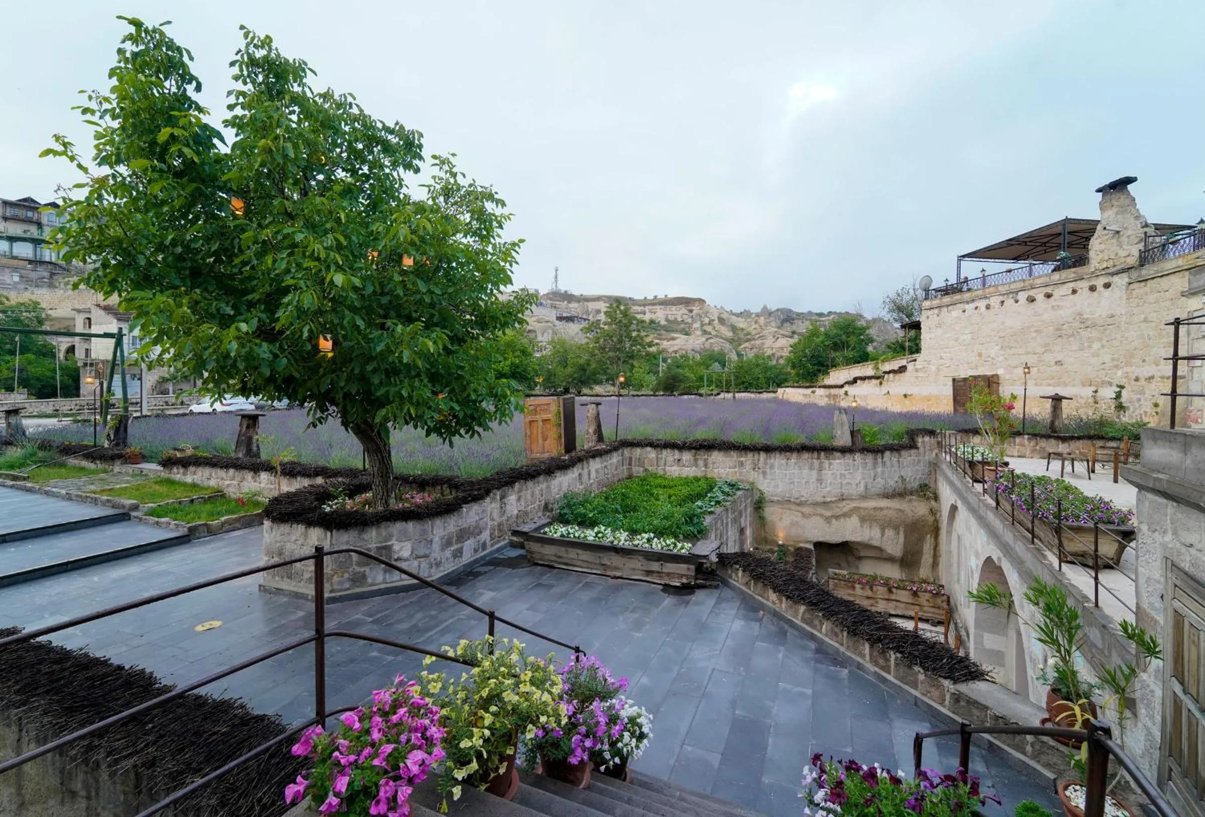 Property building in Design Cave Hotel