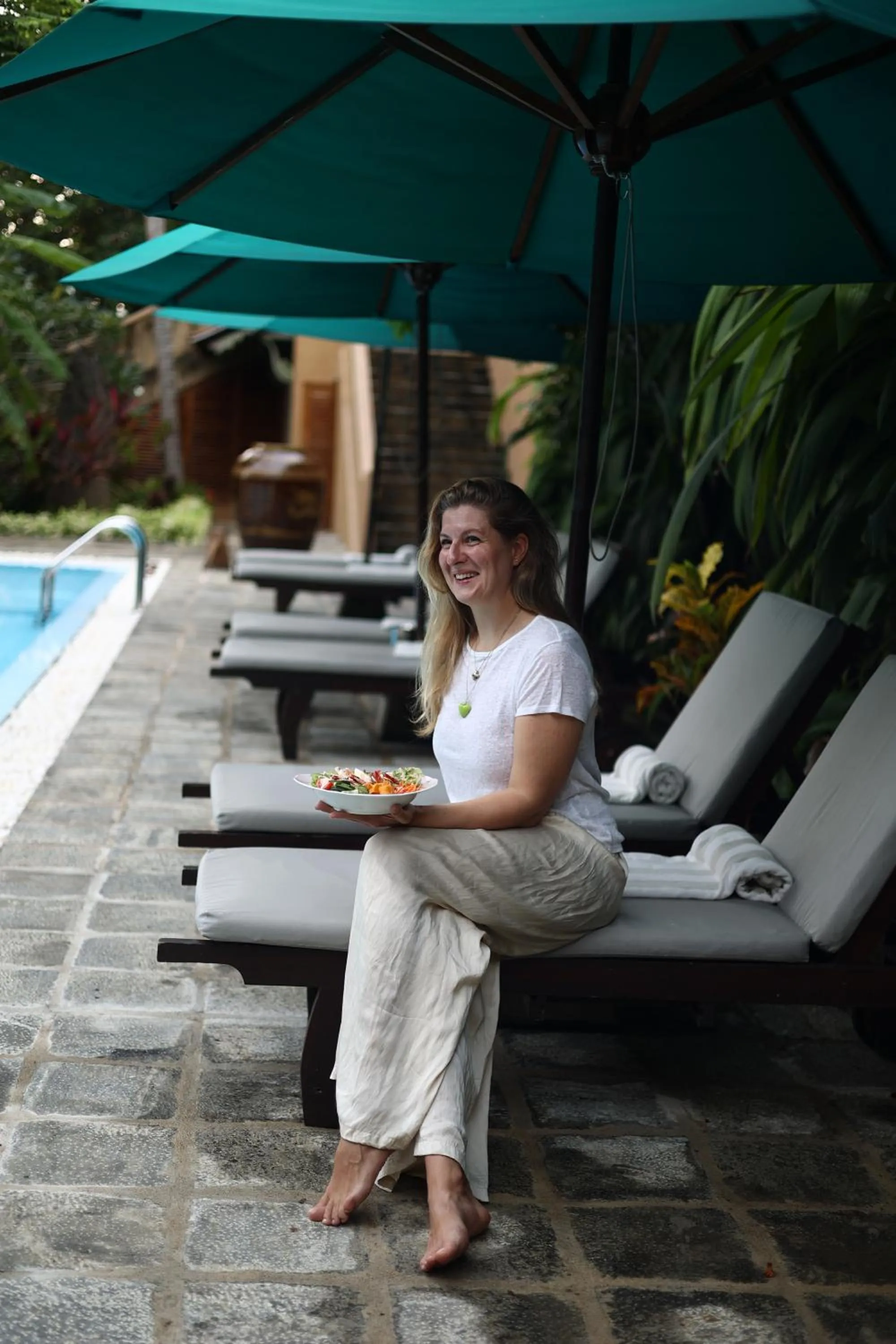 Swimming pool in Villa SPACE