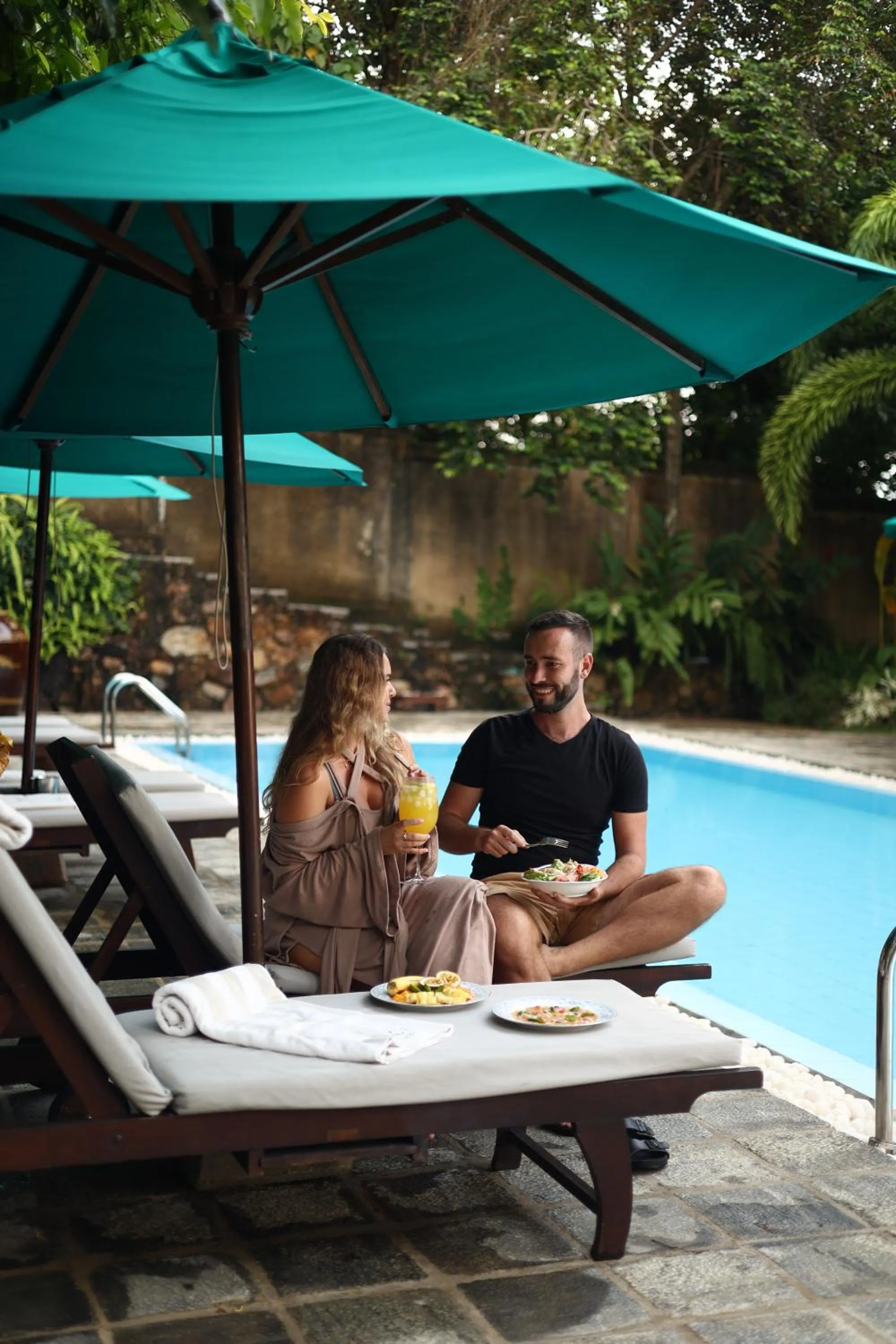 Swimming pool in Villa SPACE