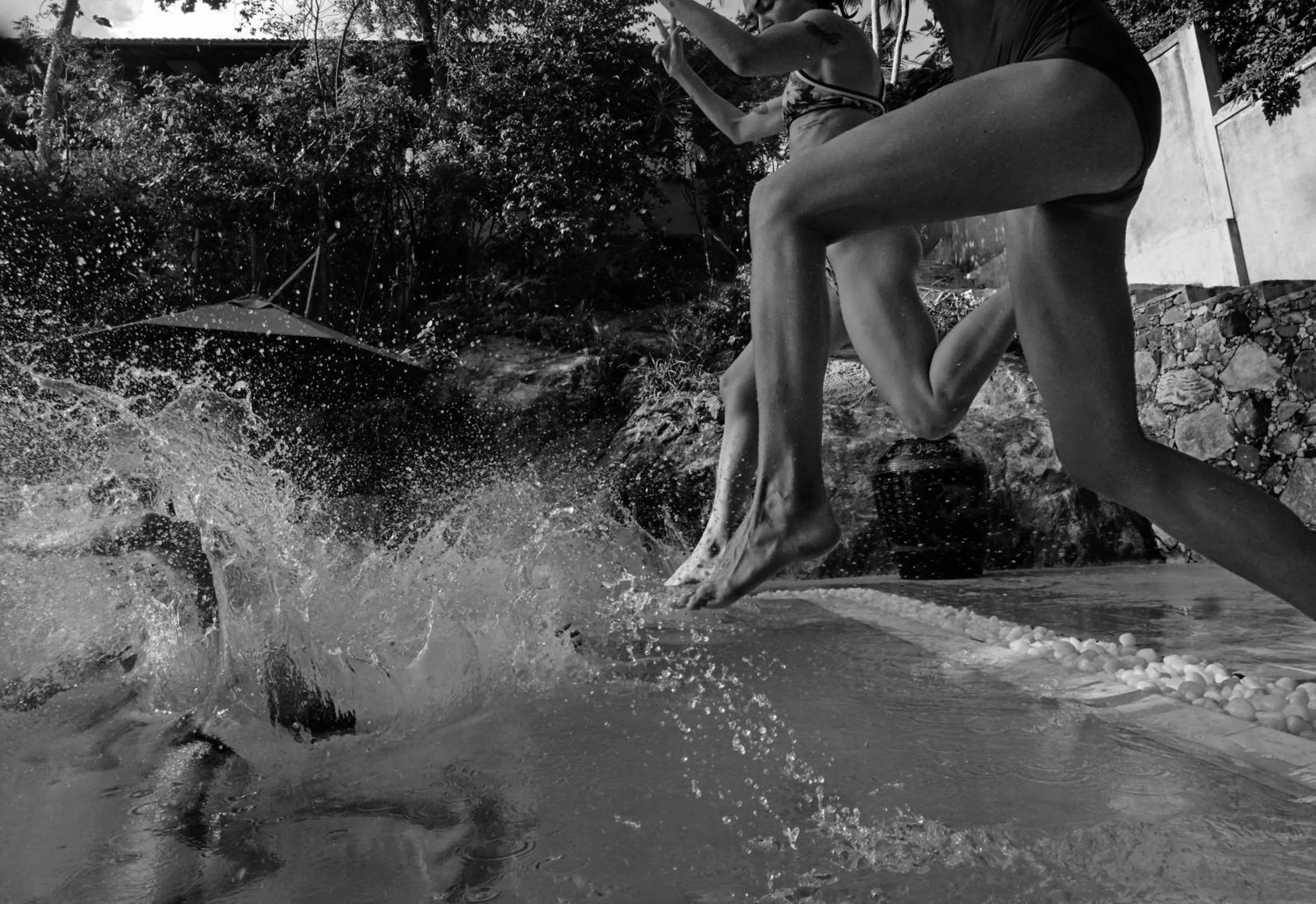 Swimming pool in Villa SPACE