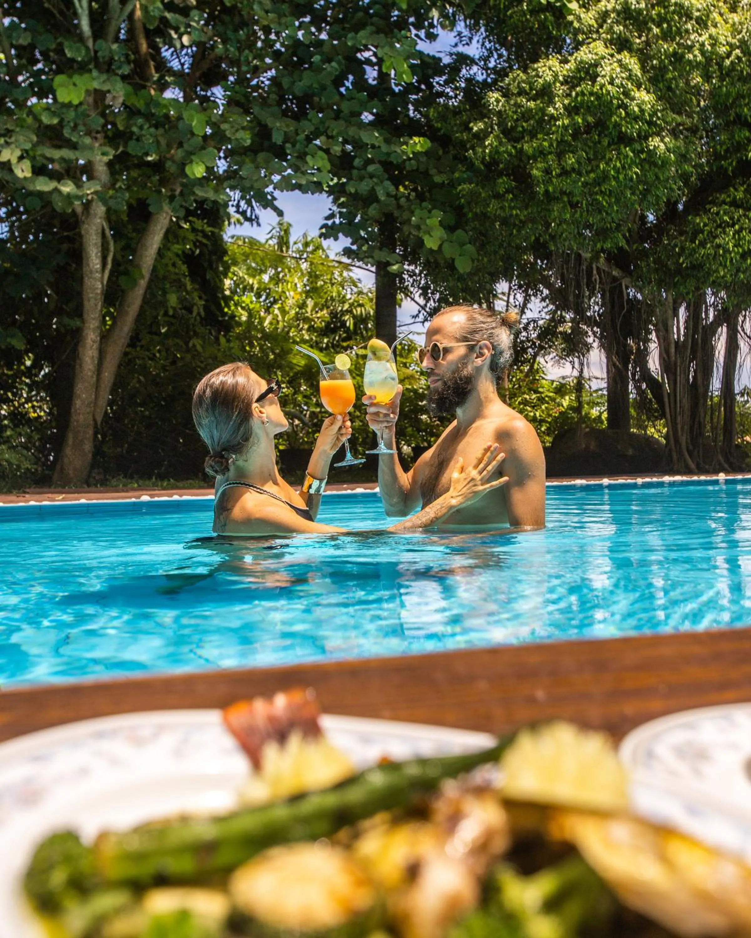 Swimming pool in Villa SPACE