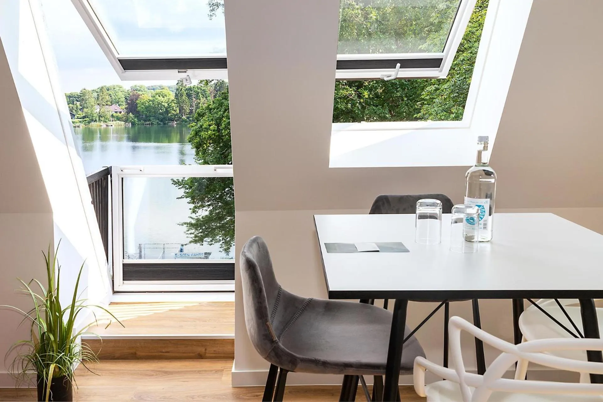 Balcony/Terrace in Lake House Plön