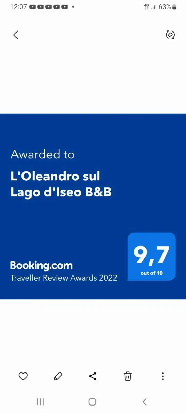 L'Oleandro sul Lago d'Iseo B&B L'Oleandro sul Lago d'Iseo B&B