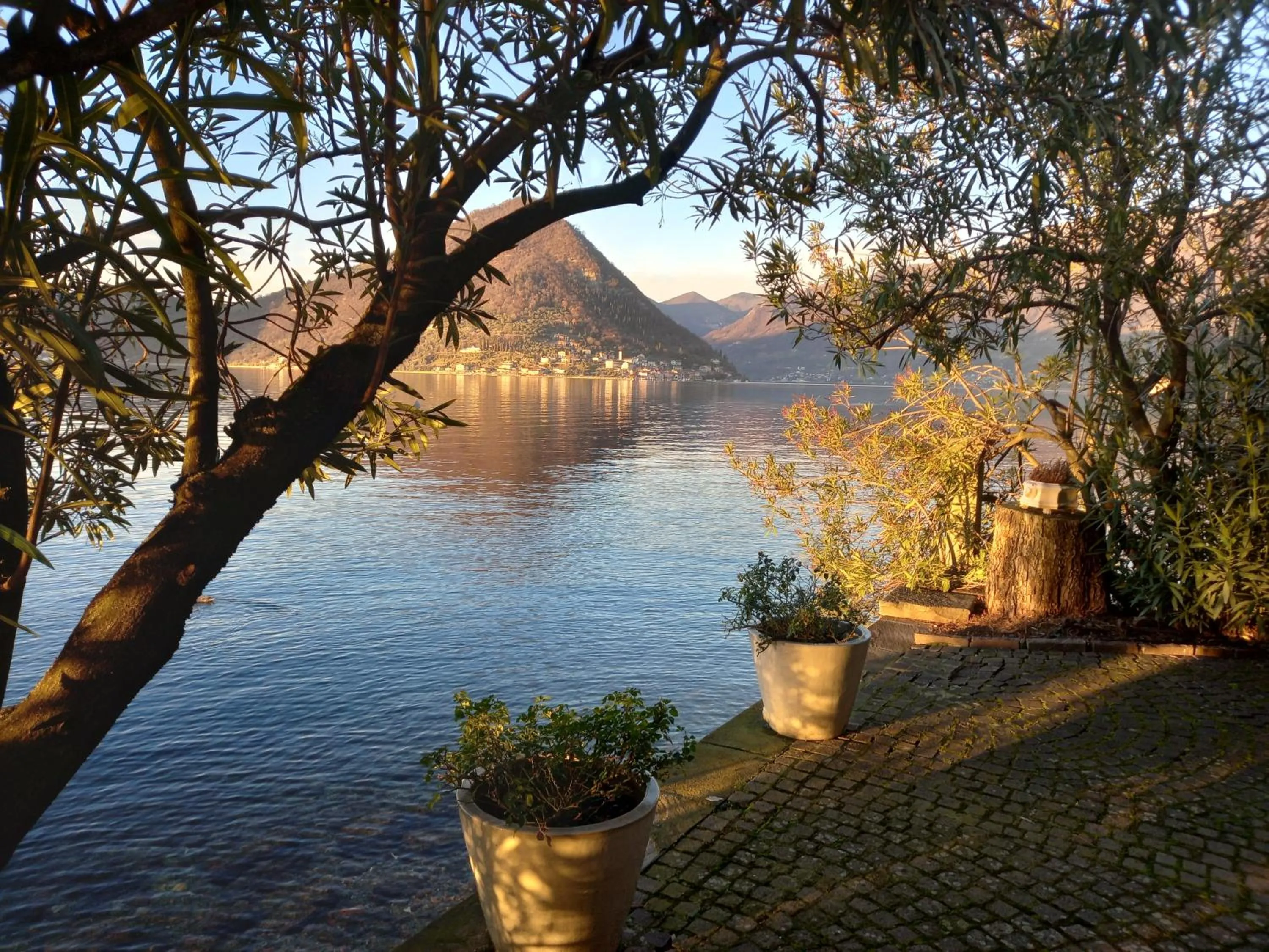 Lake view in L'Oleandro sul Lago d'Iseo B&B