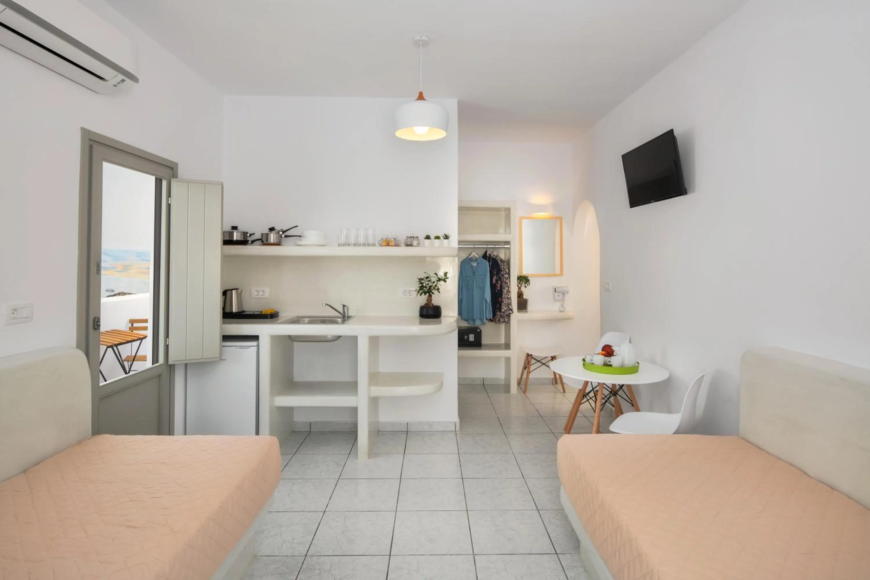 Bed in Olive Tree Suites