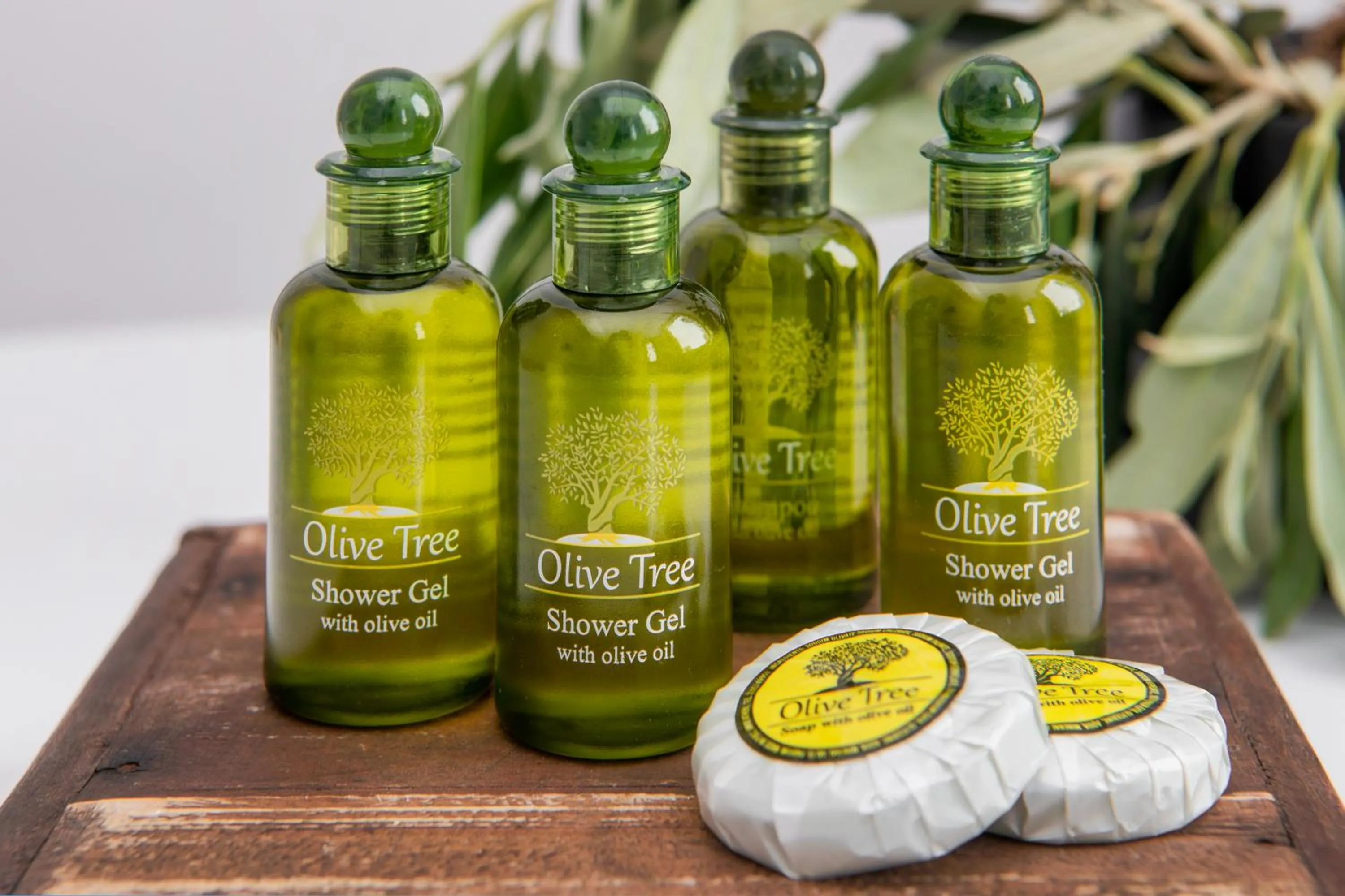 Bathroom in Olive Tree Suites