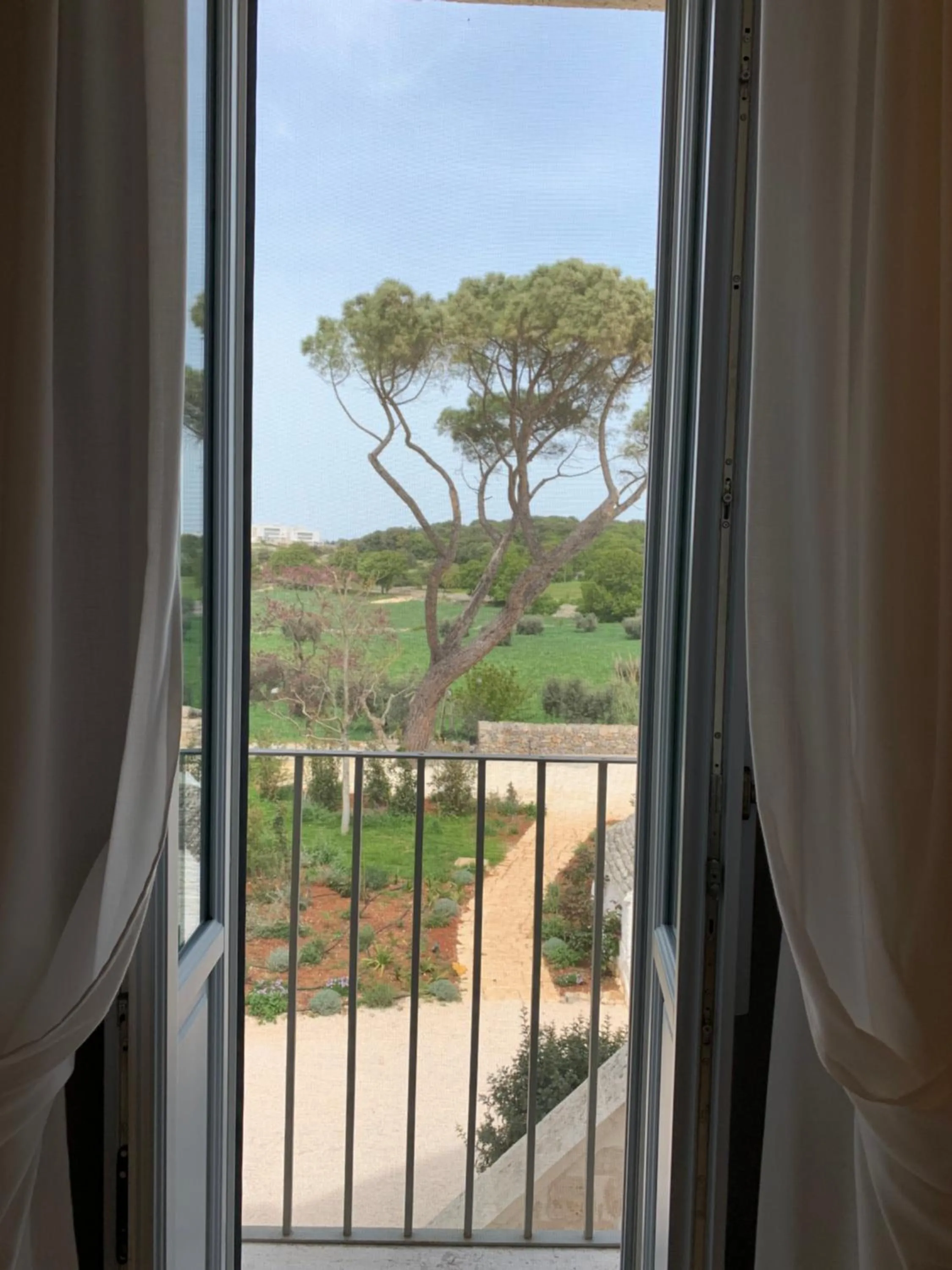 Garden view in Masseria Grofoleo