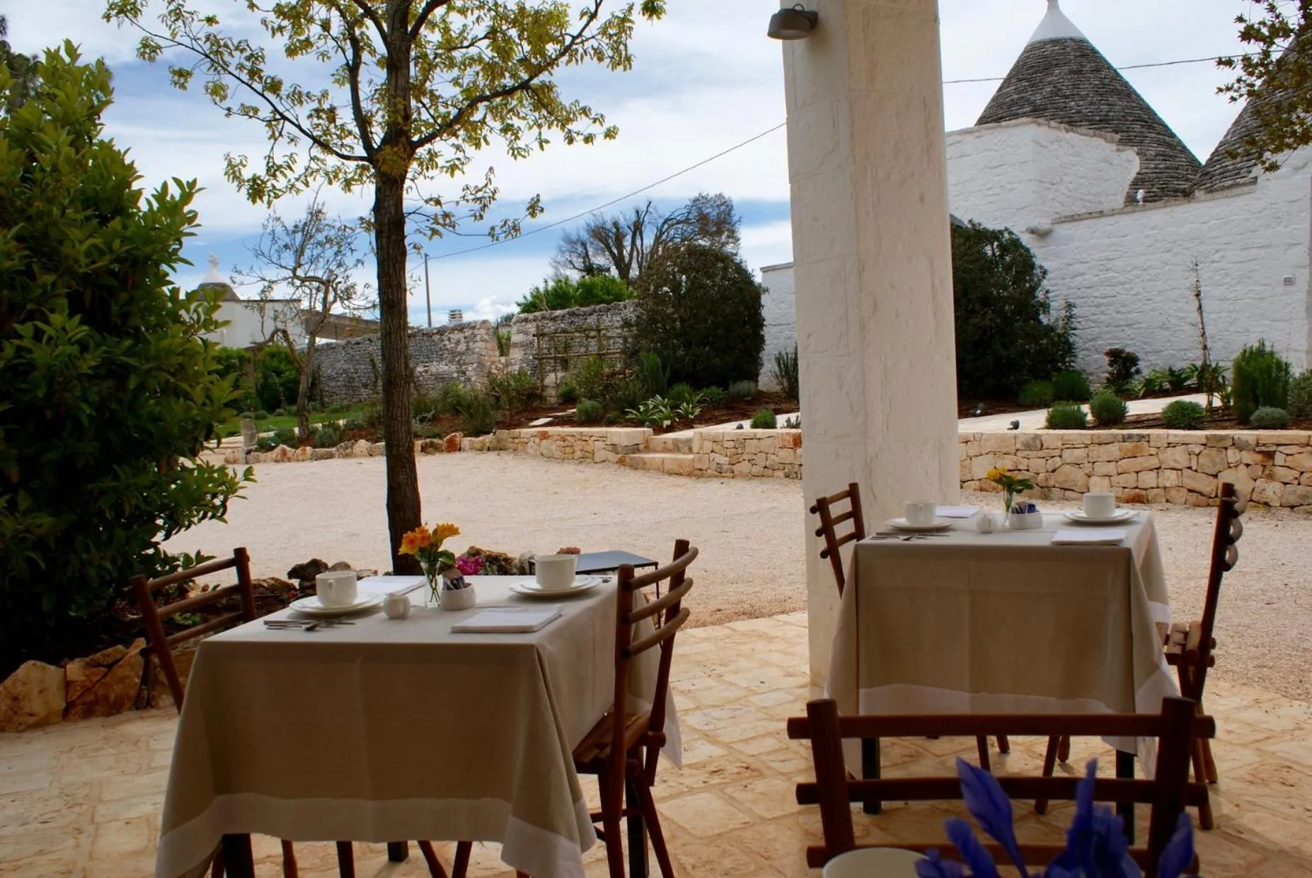 Patio in Masseria Grofoleo