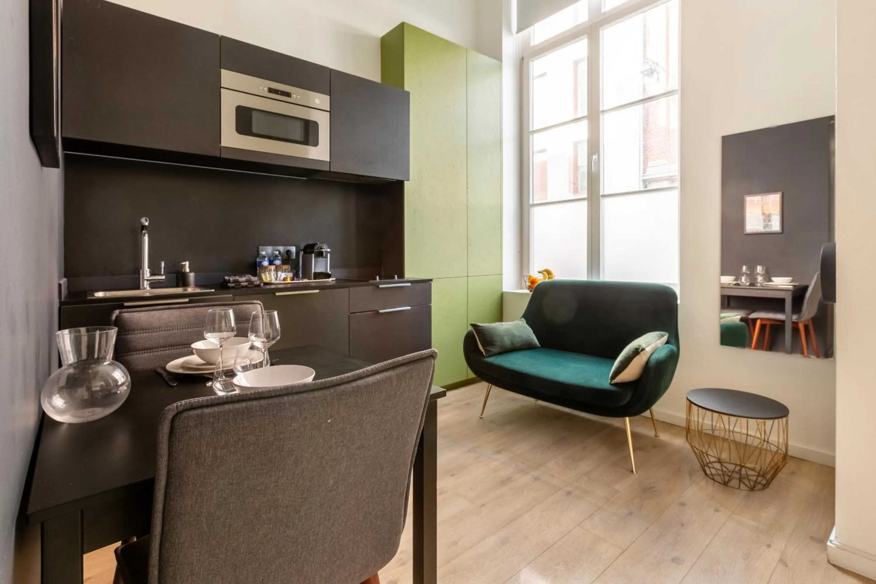 Living room in Le Chat Qui Dort - Vieux Lille II