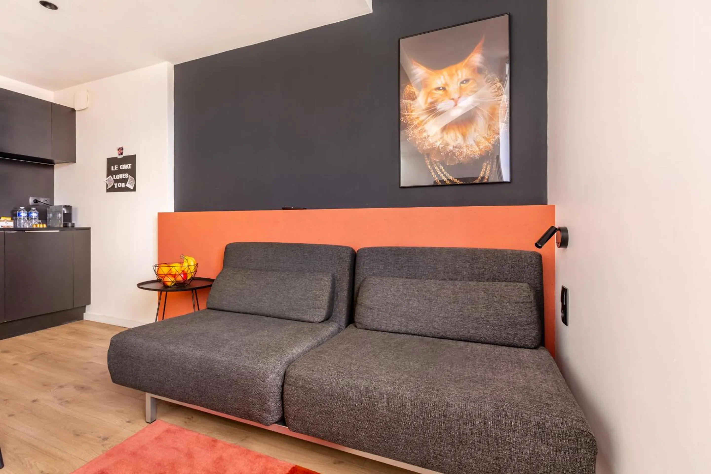 Living room in Le Chat Qui Dort - Vieux Lille II