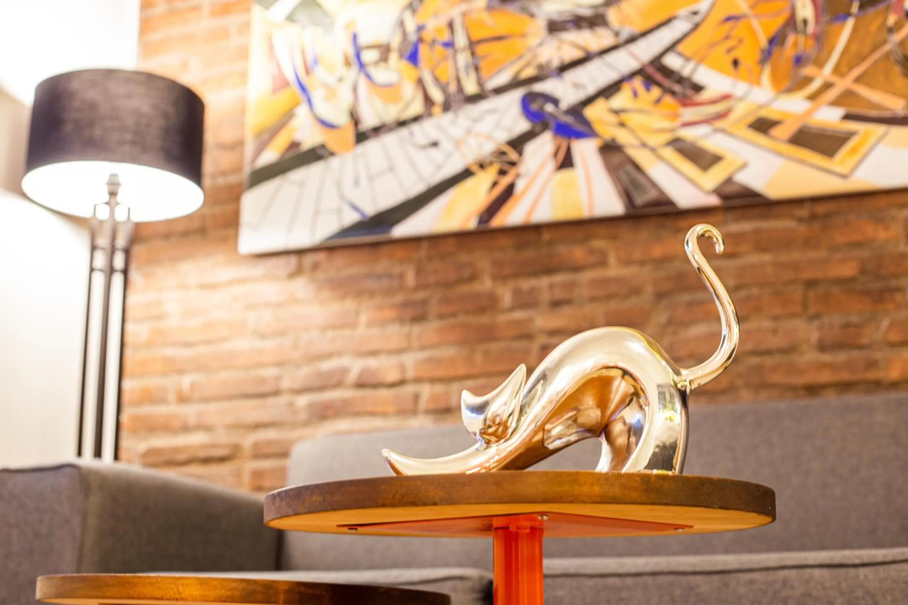 Living room in Hostal Boutique Black Cat