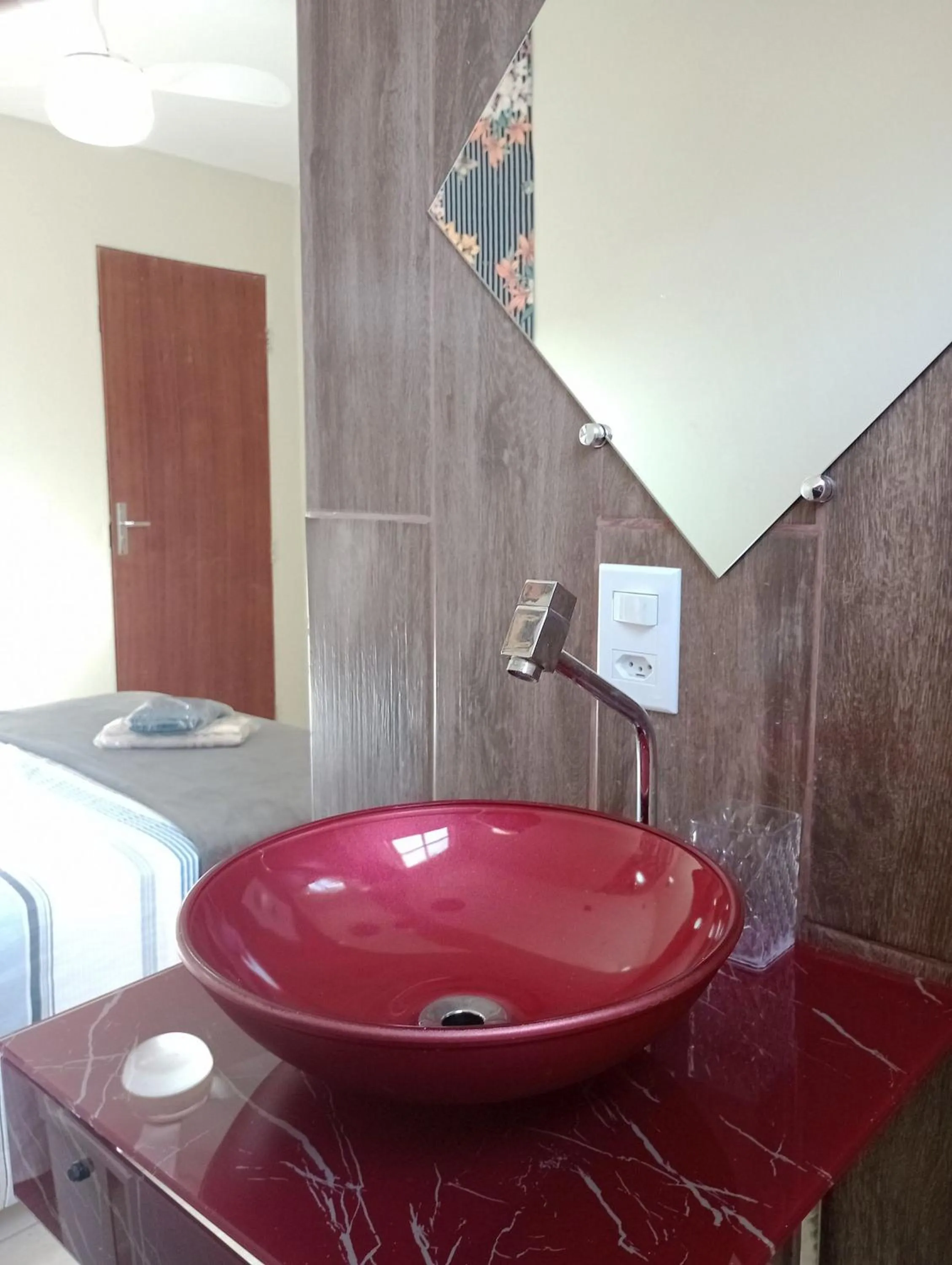 Bathroom in HoStel de Setiba - HOSPEDARIA OCA RUCA