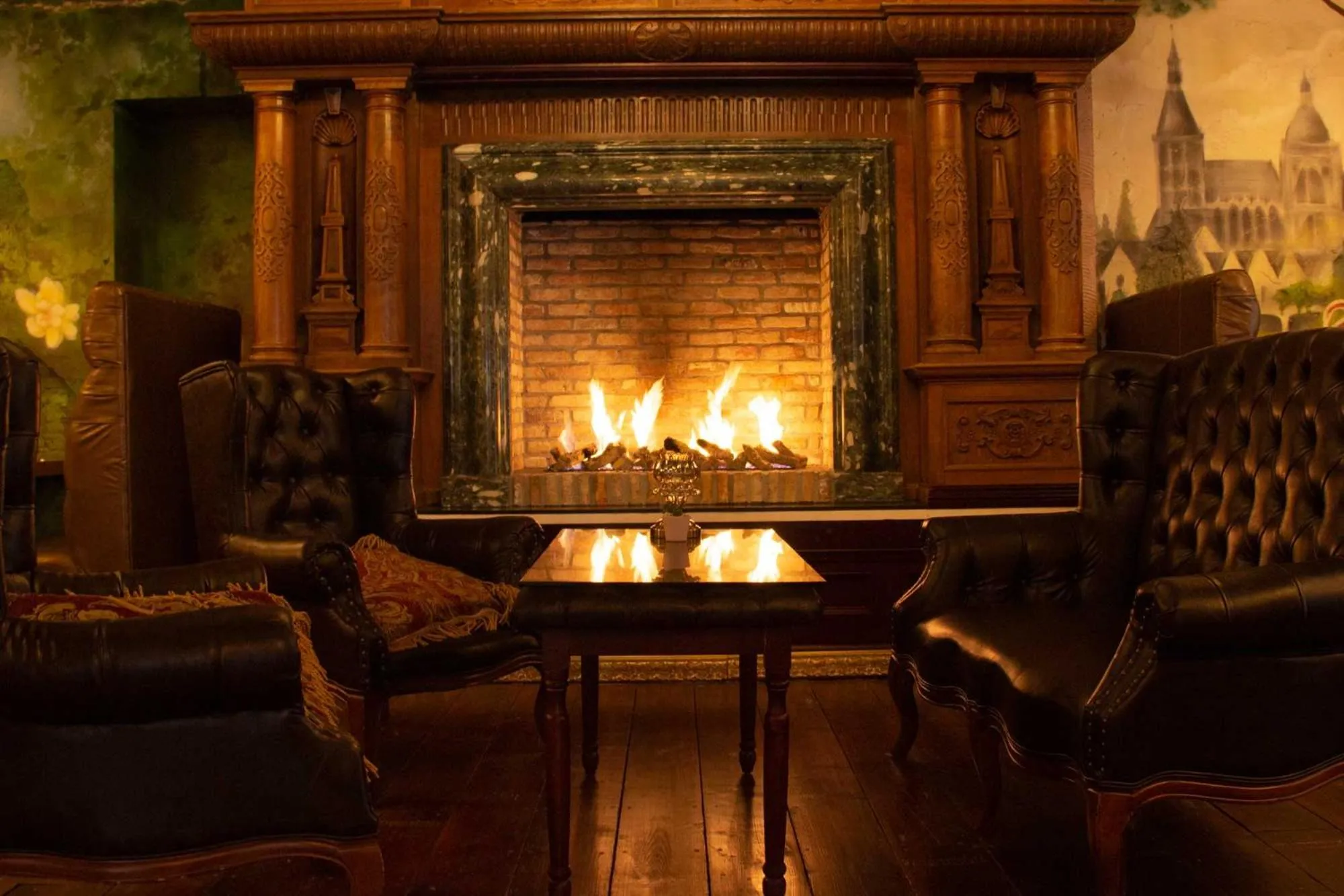 Seating area in Hotel The Stamp