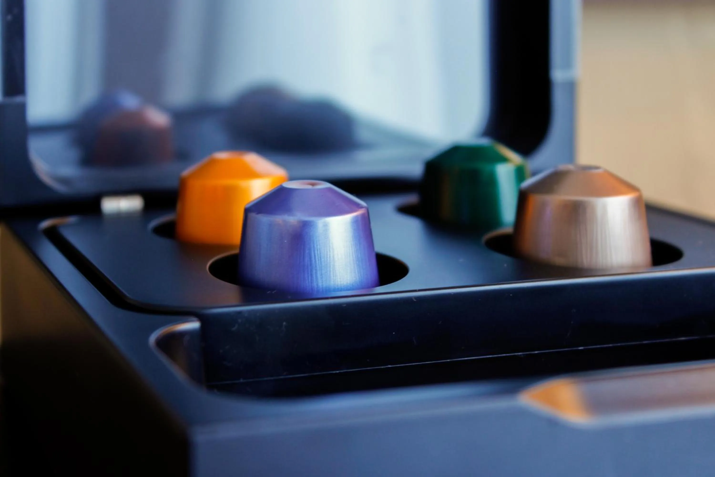 Coffee/tea facilities in Hotel The Stamp