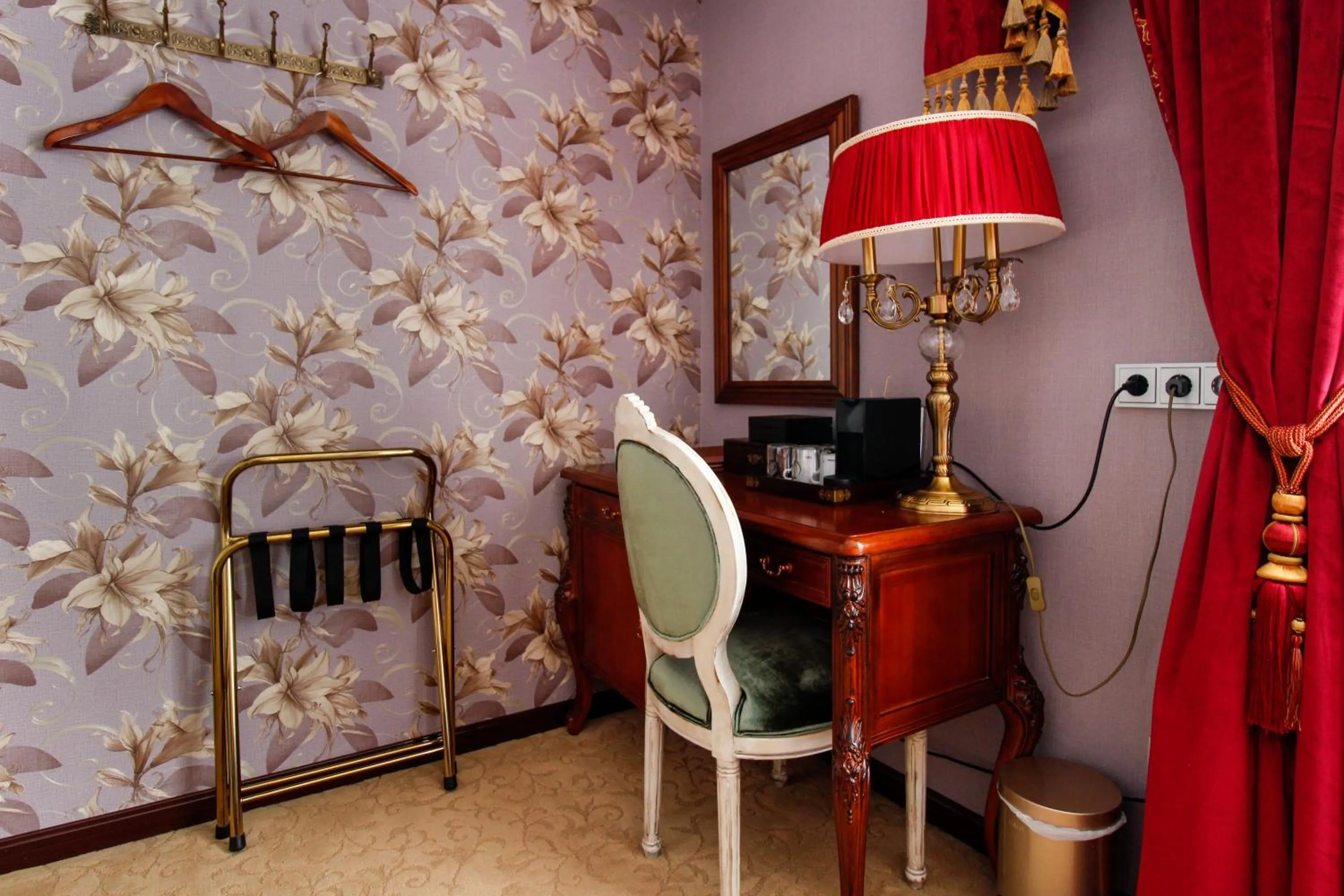 Seating area in Hotel The Stamp