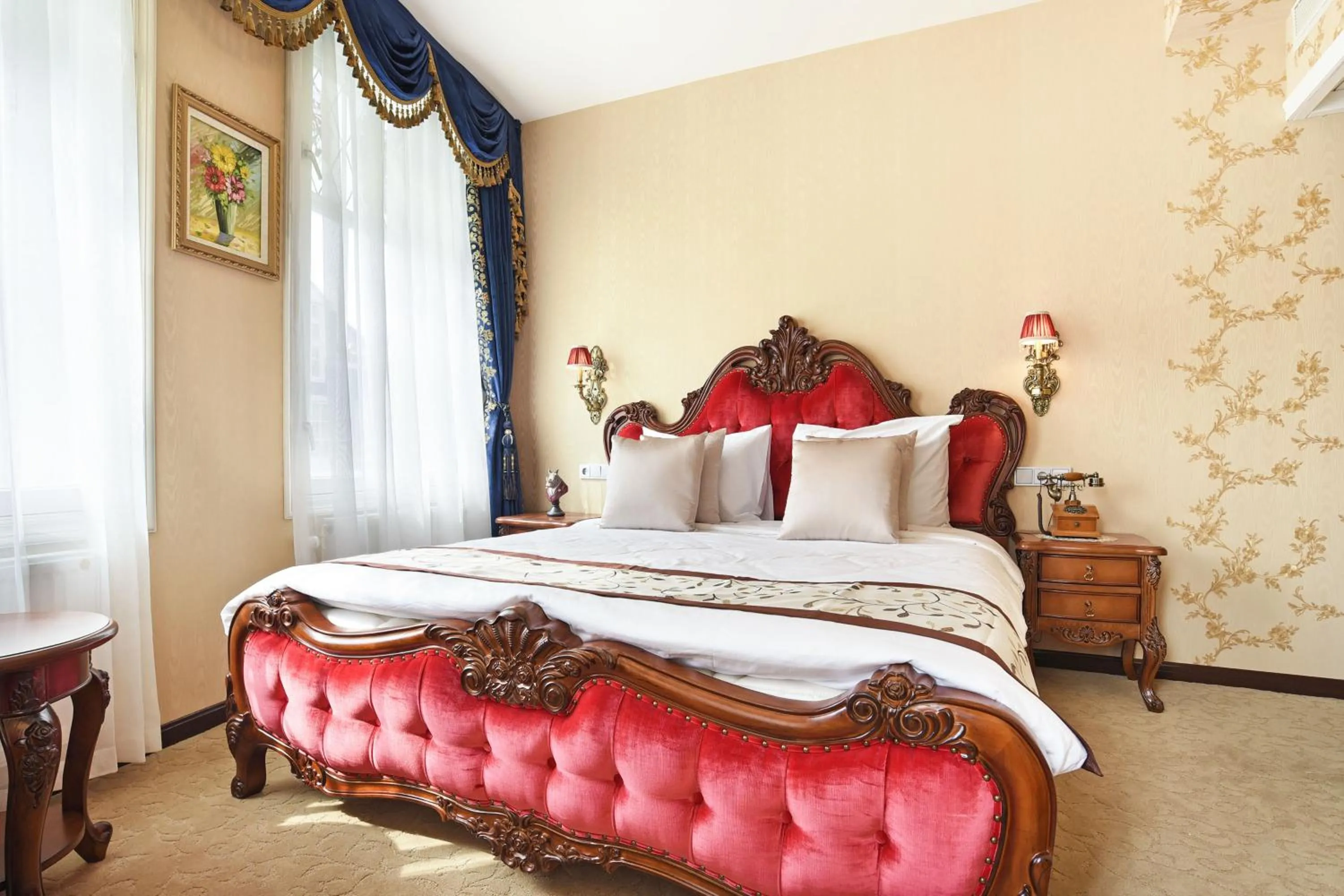 Bed in Hotel The Stamp