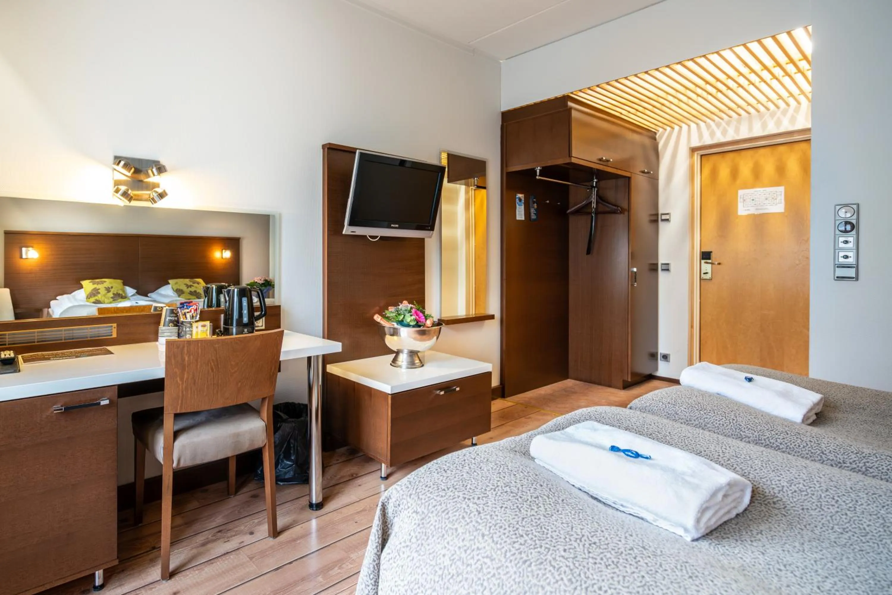 Bedroom, Bed in Hotel Kurikka