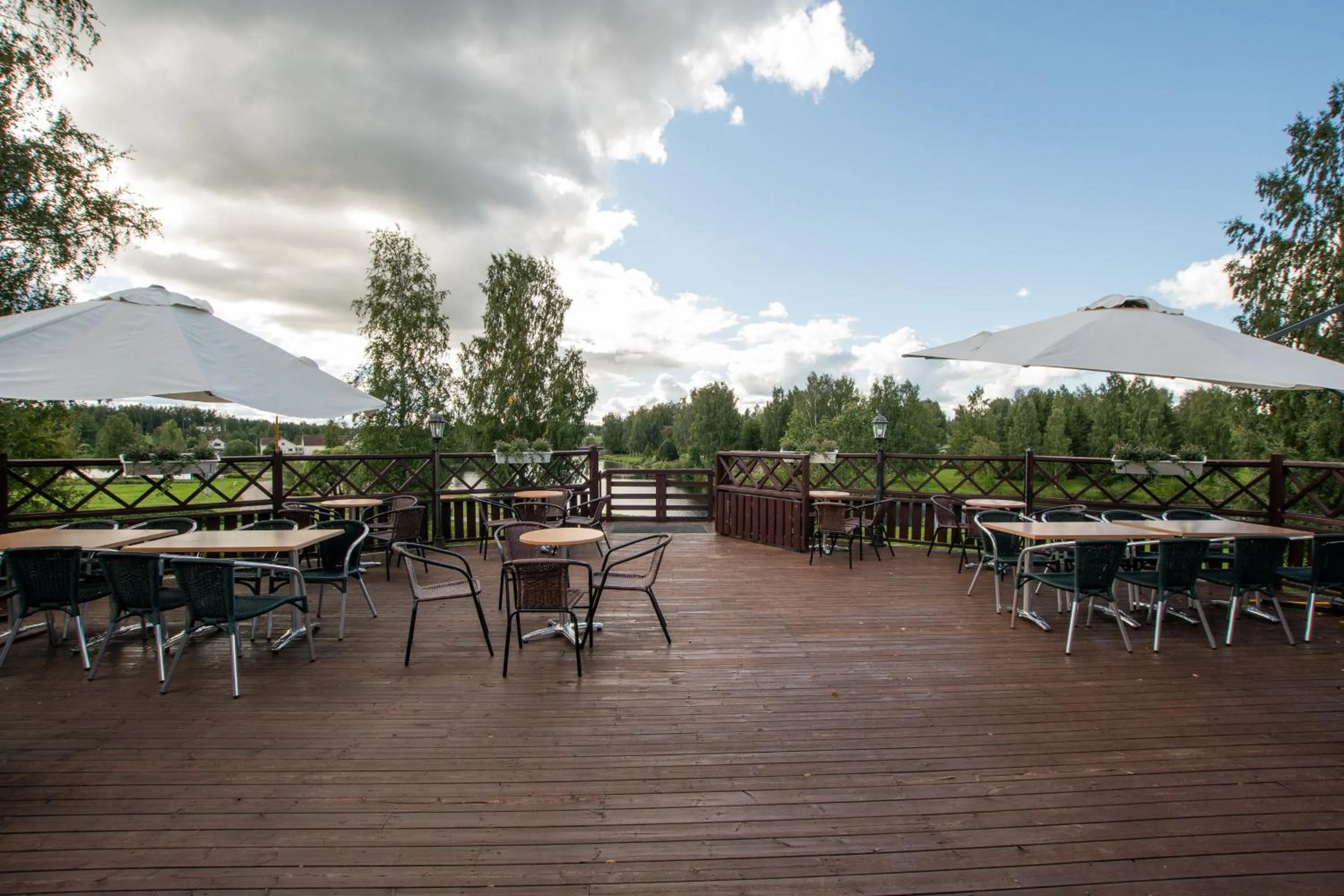 Patio in Hotel Kurikka