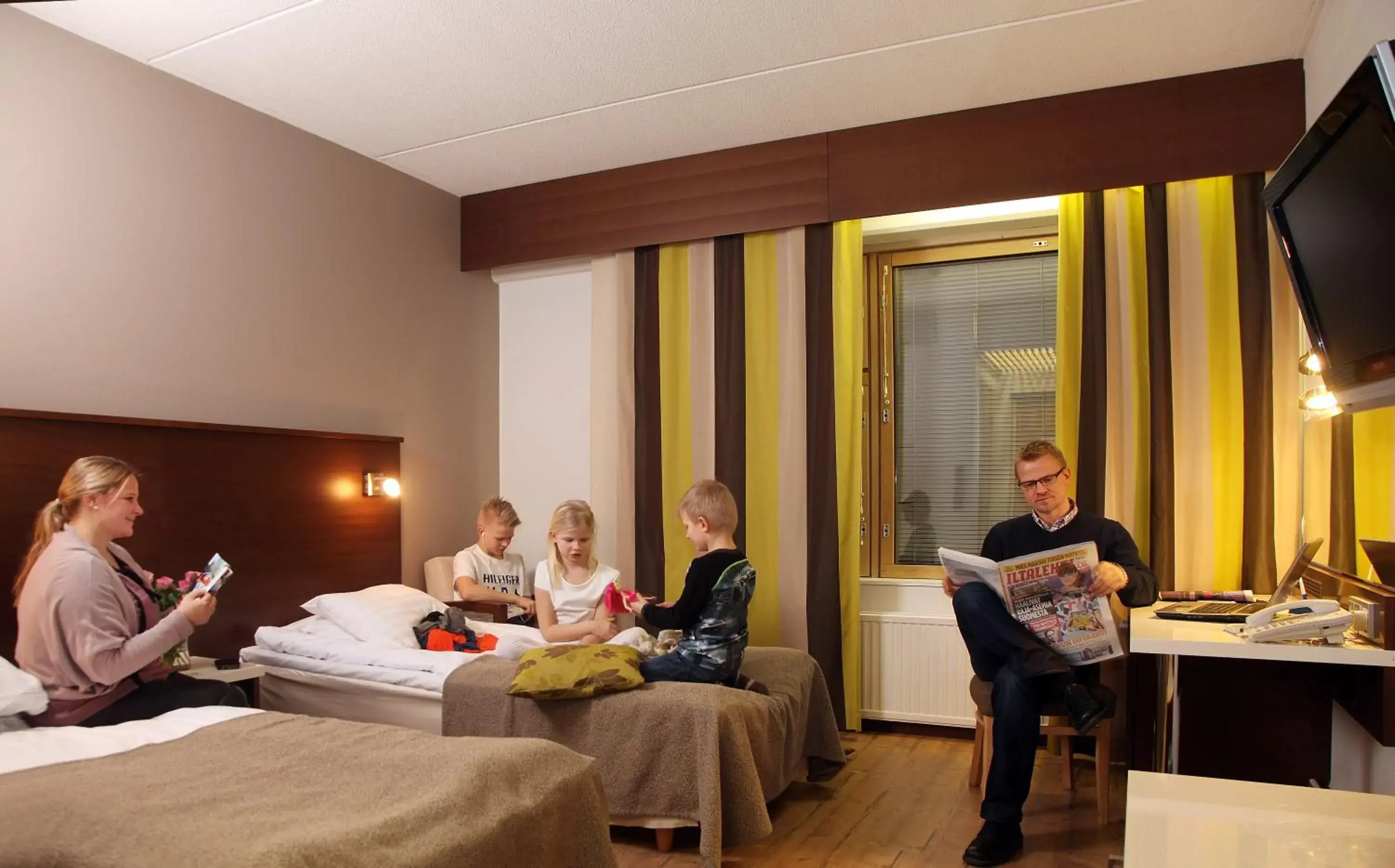 Standard Twin Room in Hotel Kurikka Standard Twin Room in Hotel Kurikka