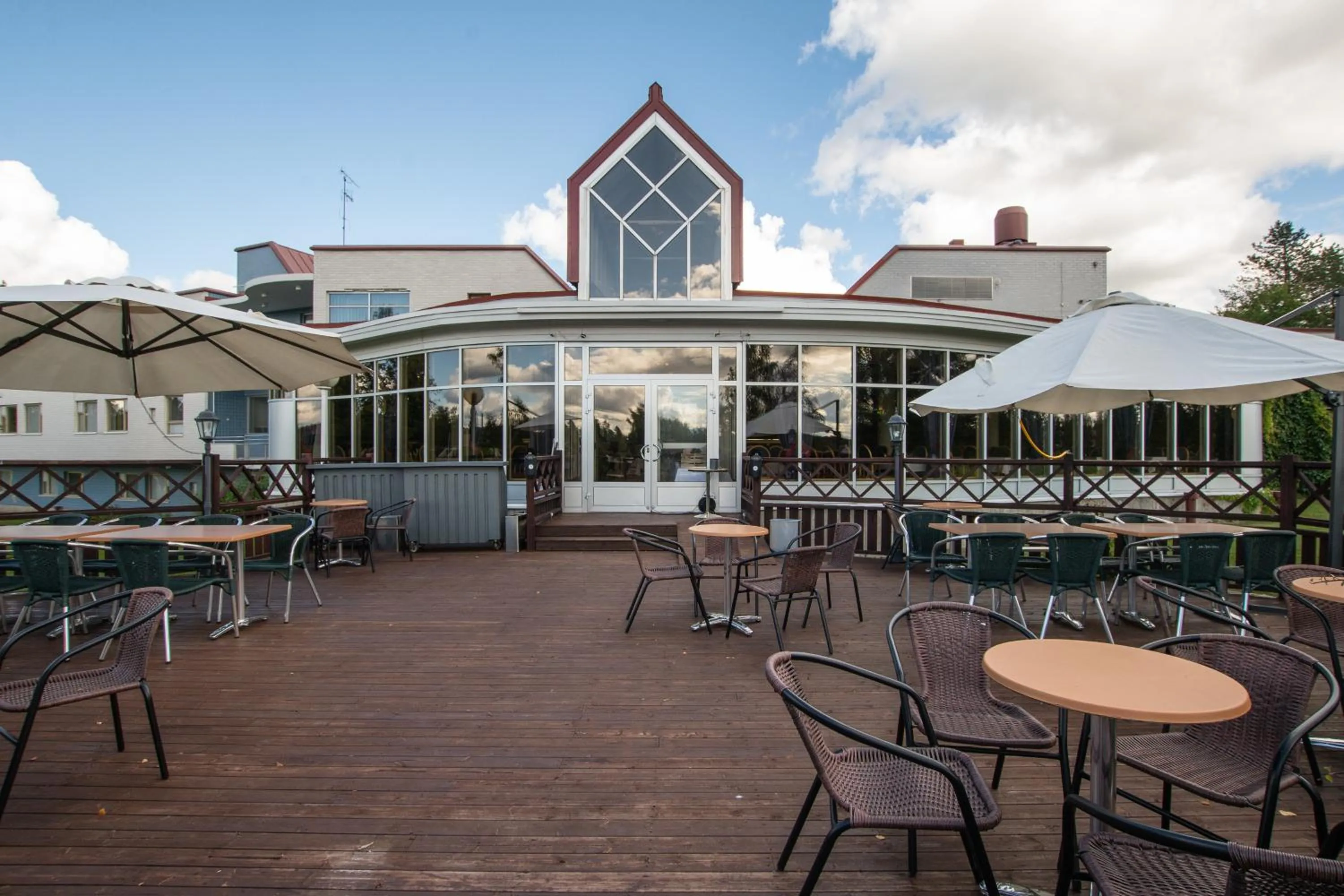 Patio in Hotel Kurikka