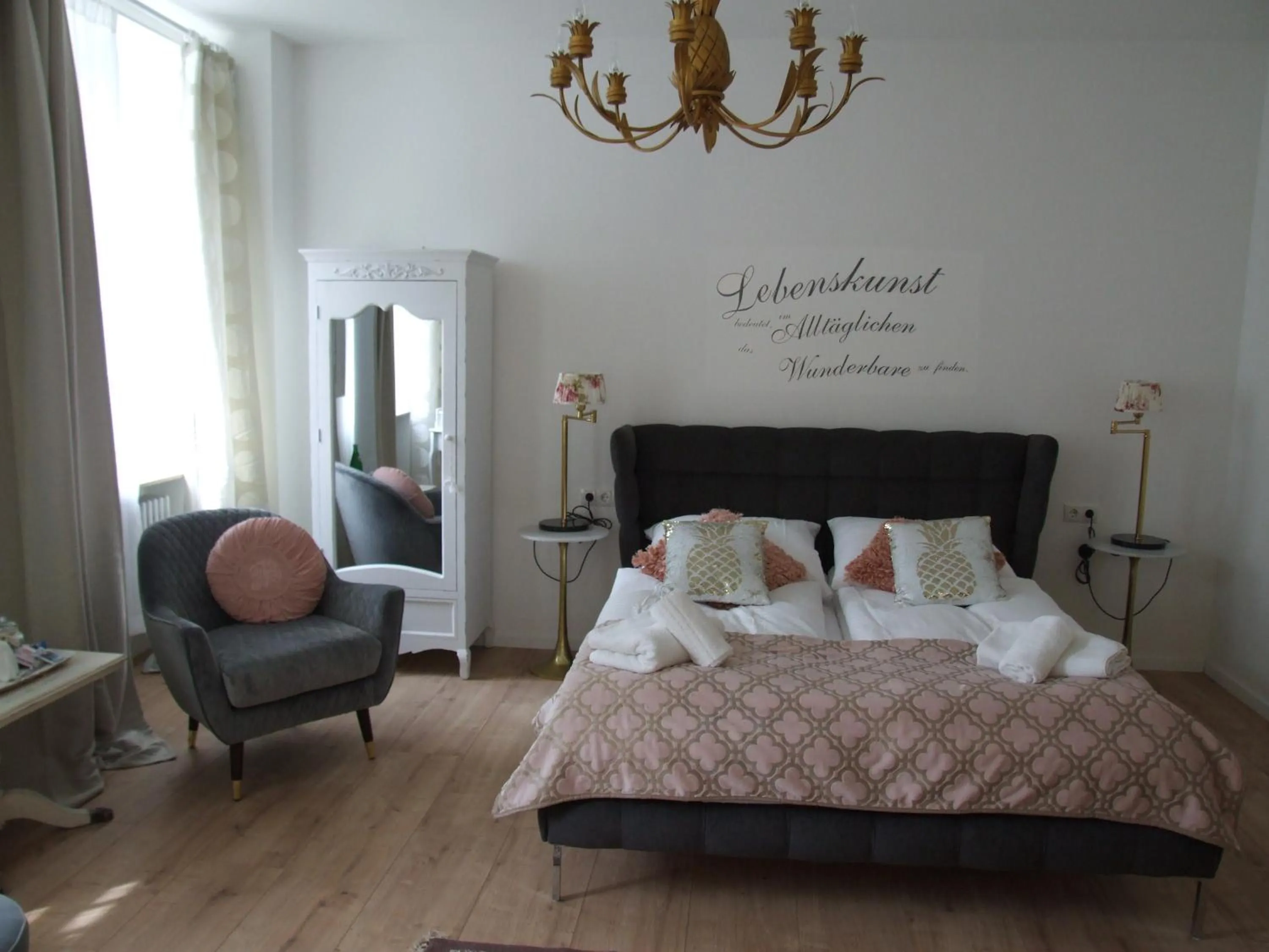 Bed in Boutique-Hotel „Altes Rathaus“