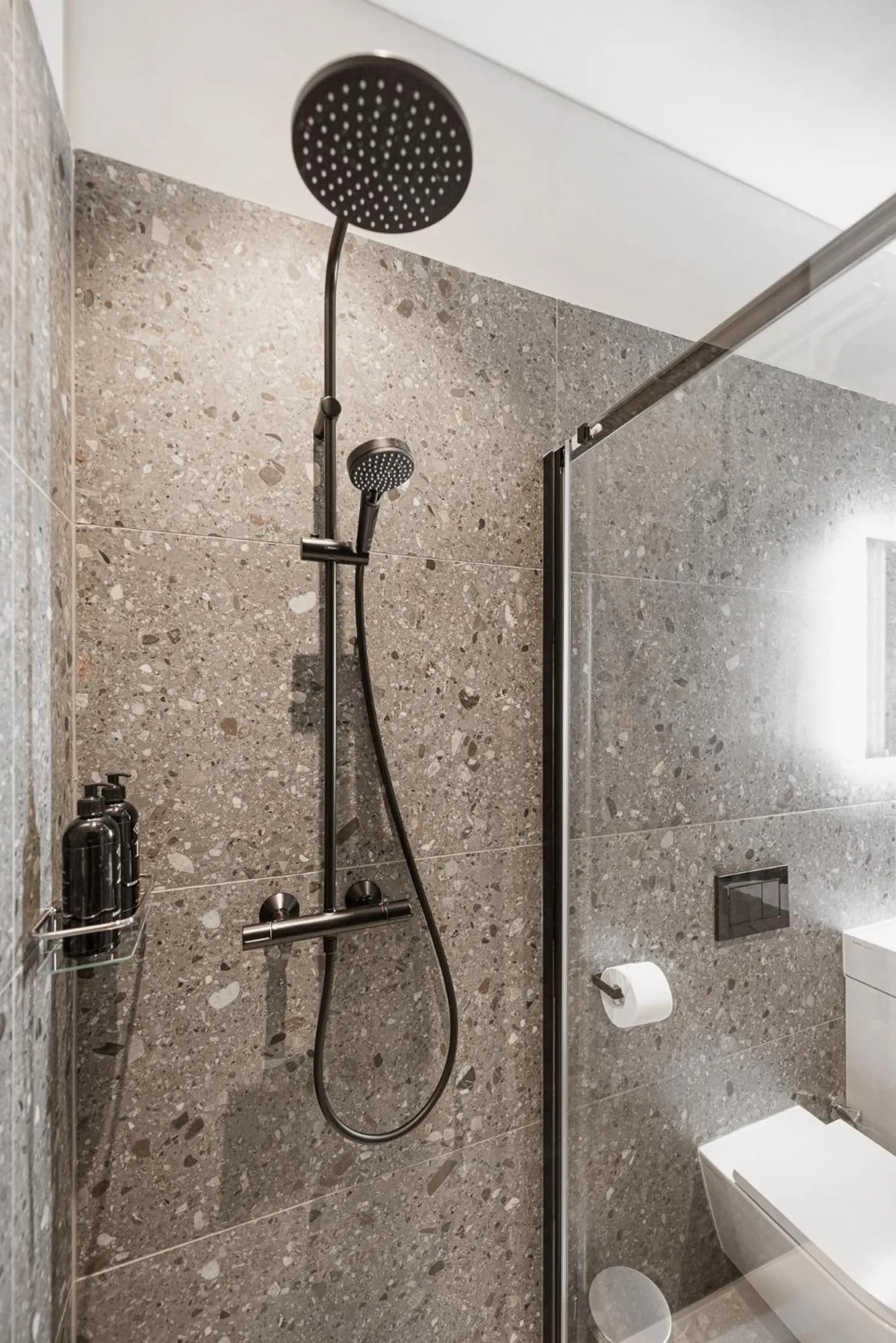 Bathroom in TG Hotel Apartments Budapest